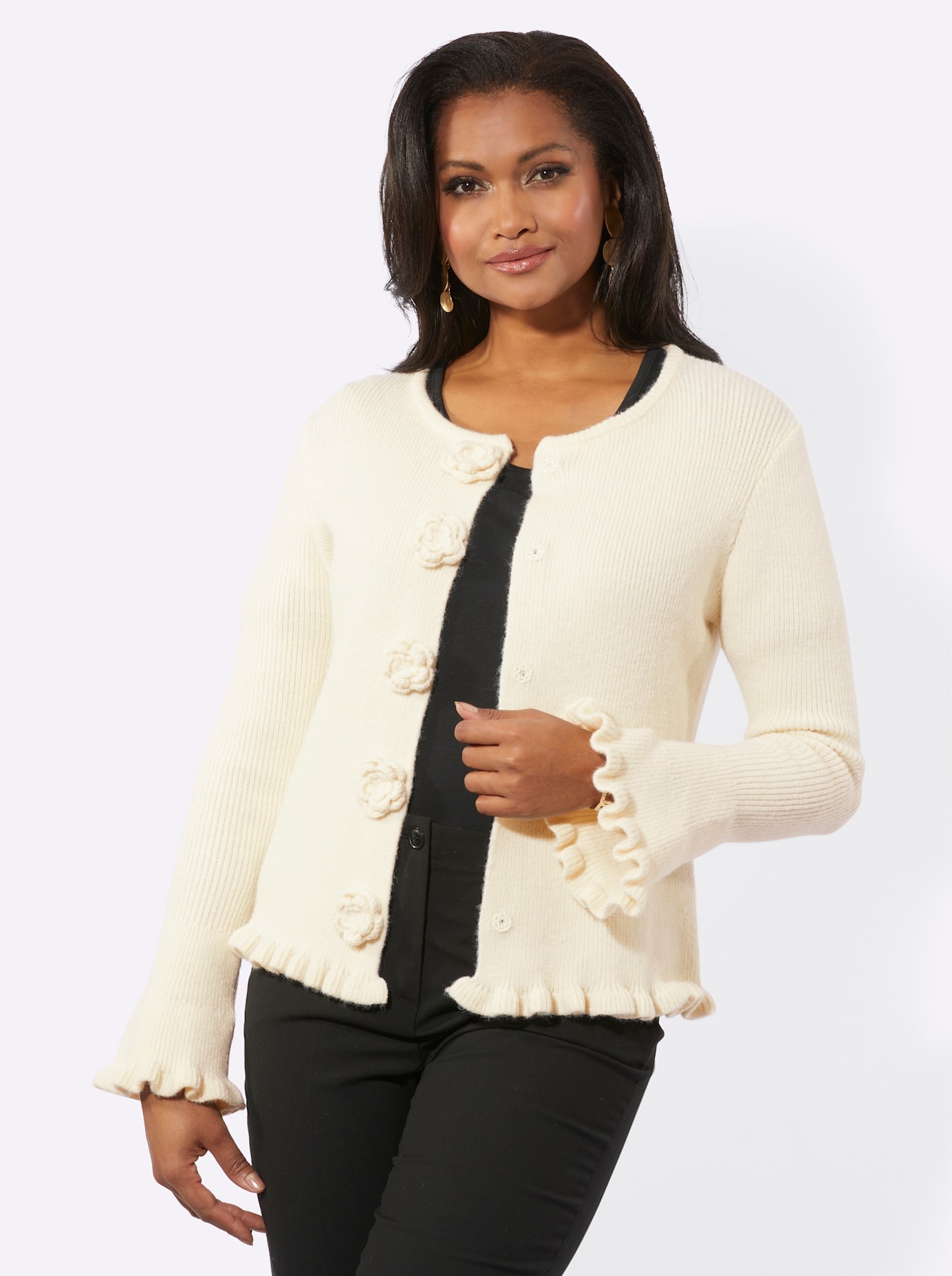 Lady Strickjacke