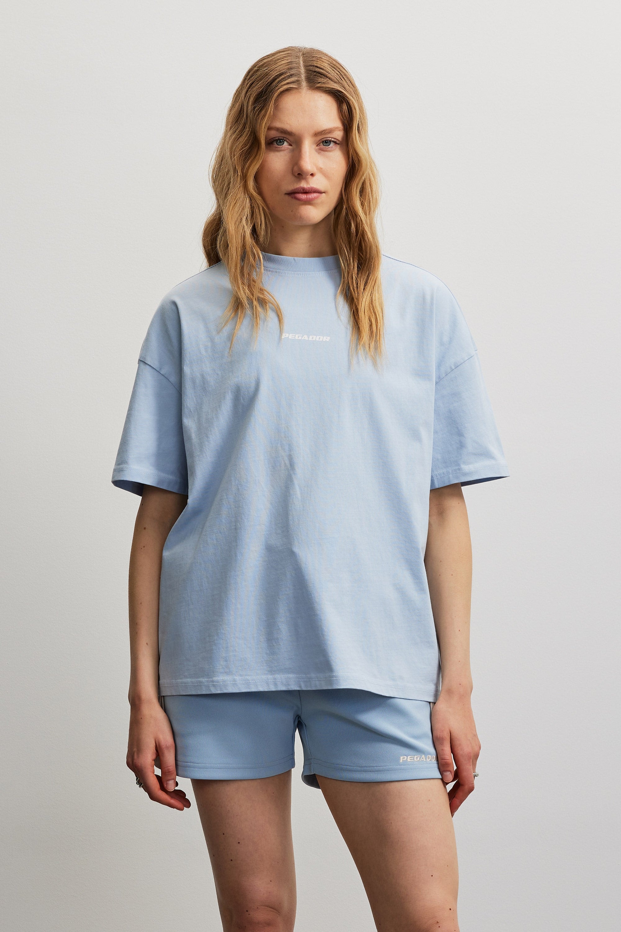 PEGADOR T-Shirt »ARENDAL LOGO HEAVY OVERSIZED TEE« Baumwolle, oversize