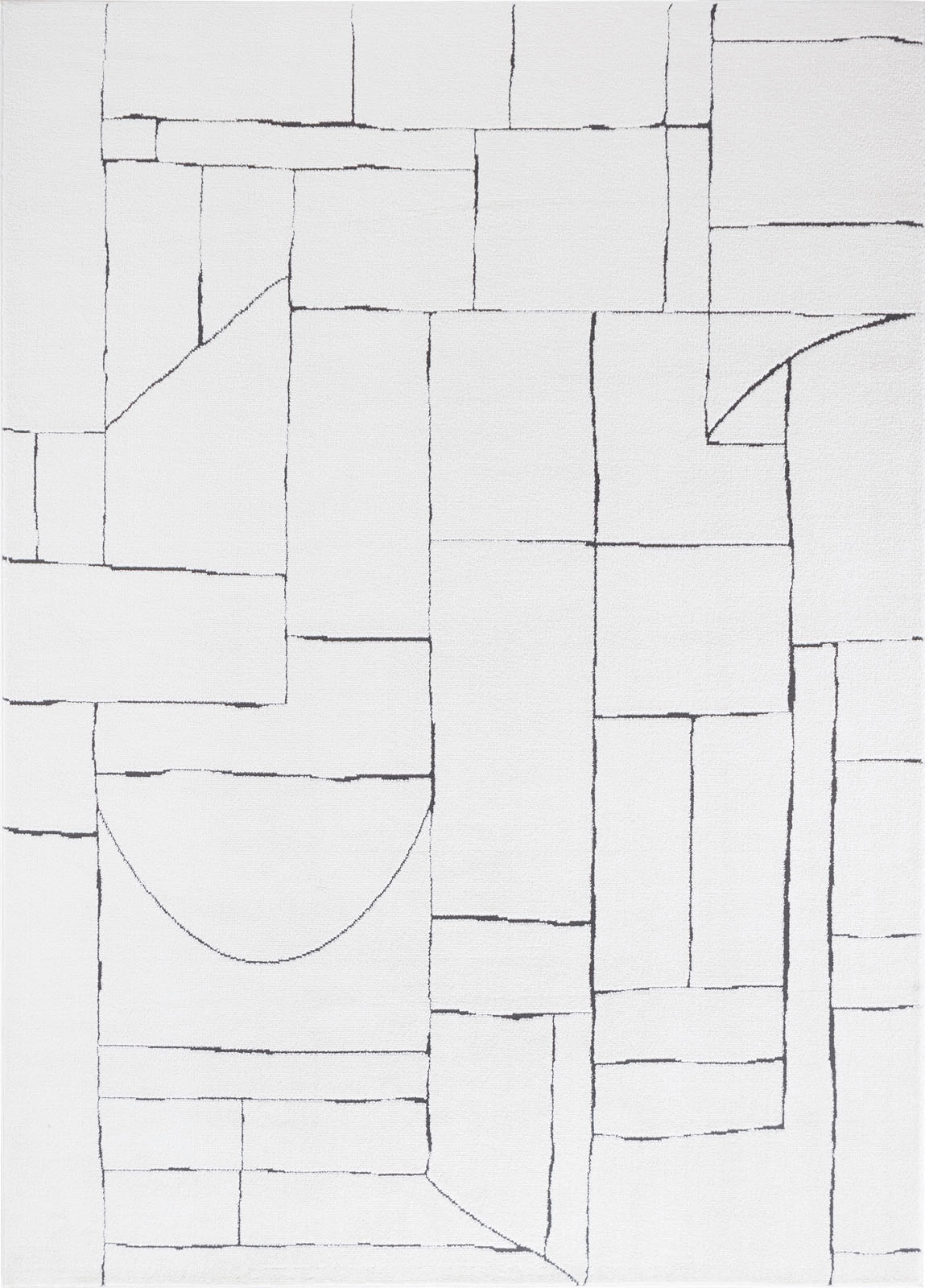 Livabliss Teppich »BARI« rechteckig 14 mm Höhe Skandi Design, Modern Boho Kurzflor Wohnzimmerteppich, Schlafzimmer