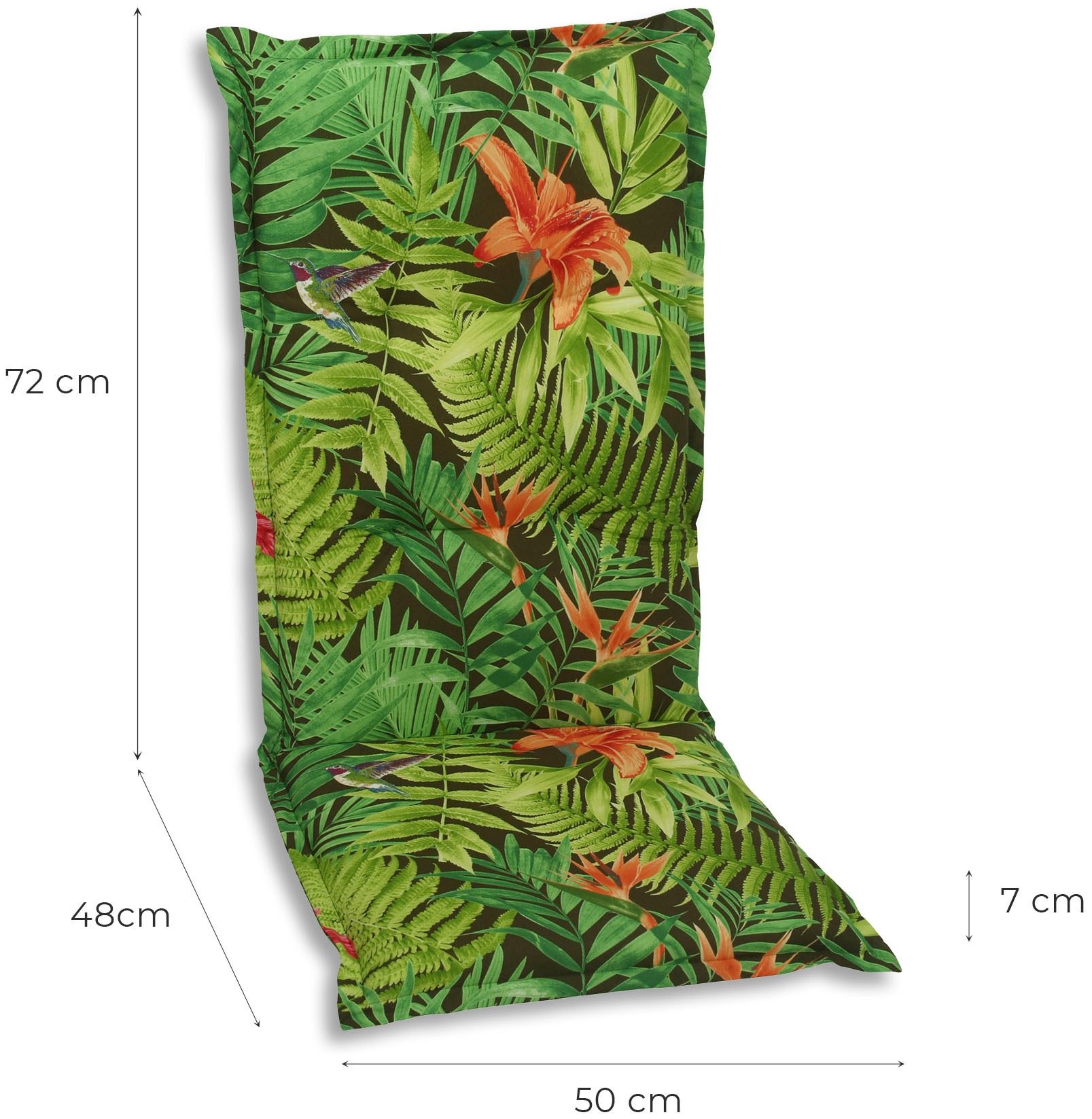 GO-DE Hochlehnerauflage