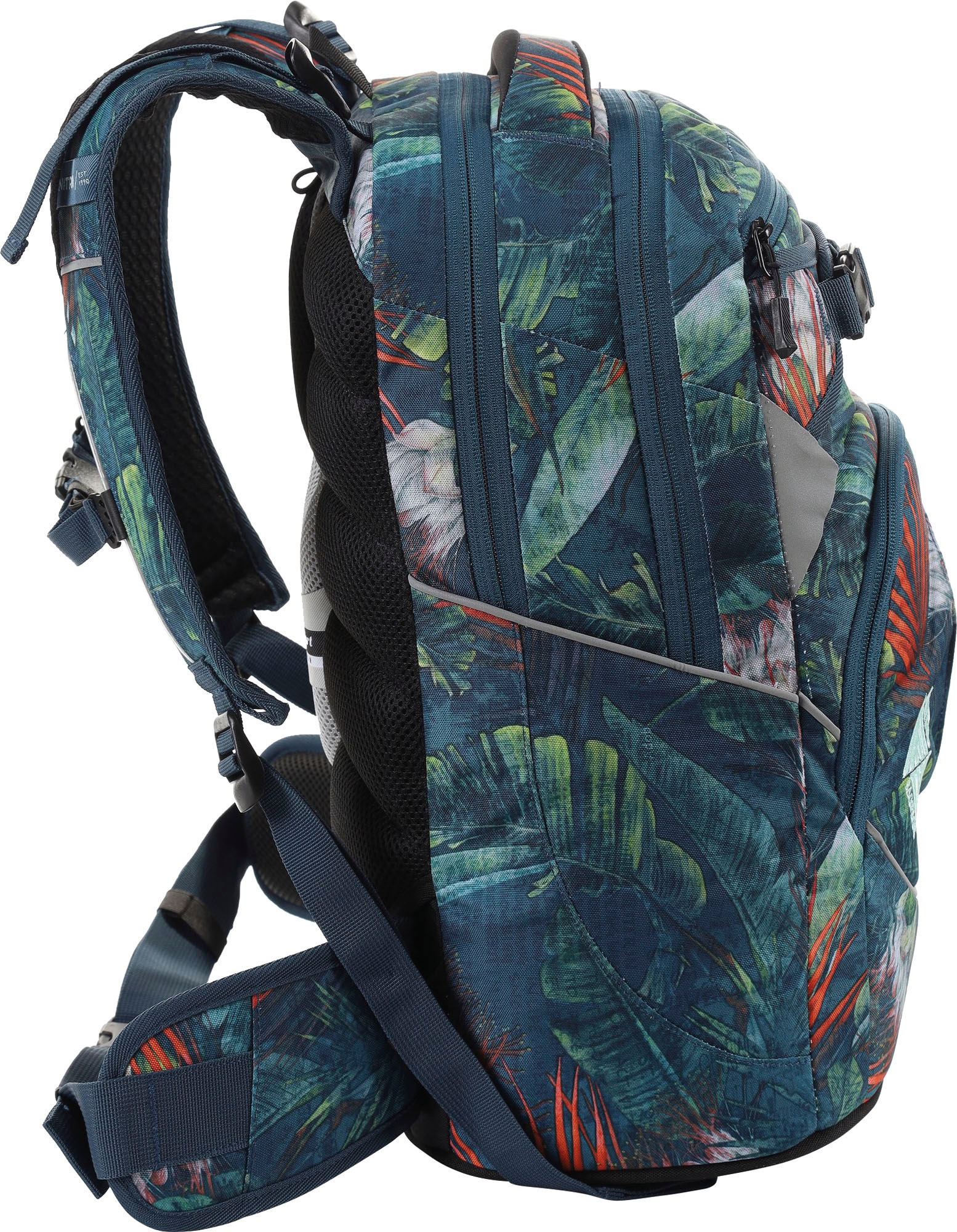 NITRO Schulrucksack »Superhero«, Reflektoren, Rucksack für Schule und Freizeit