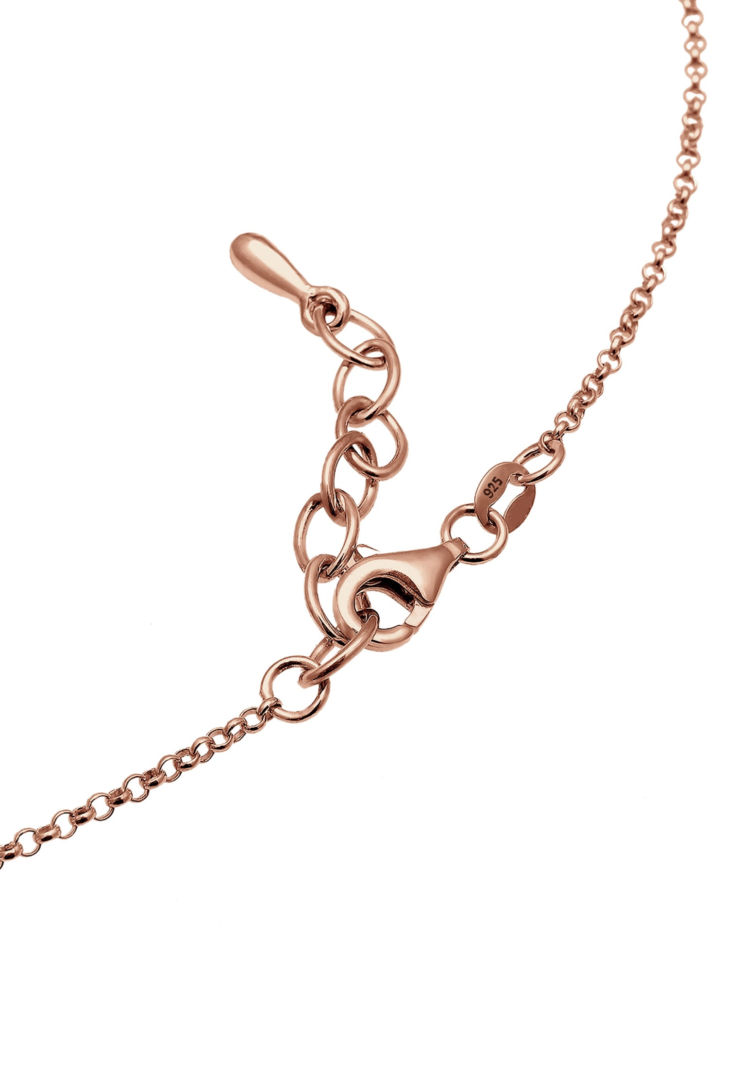 Elli Choker »Halskette Choker Anhänger Kreis Rund 925 Silber«