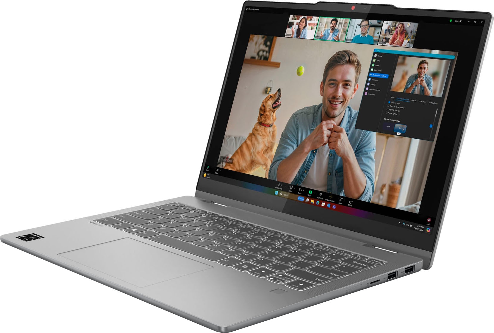 Lenovo Convertible Notebook »IdeaPad 5 2-in-1 14Q8X9«, 35,6 cm, / 14 Zoll, Qualcomm, X Plus, Adreno, 1000 GB SSD