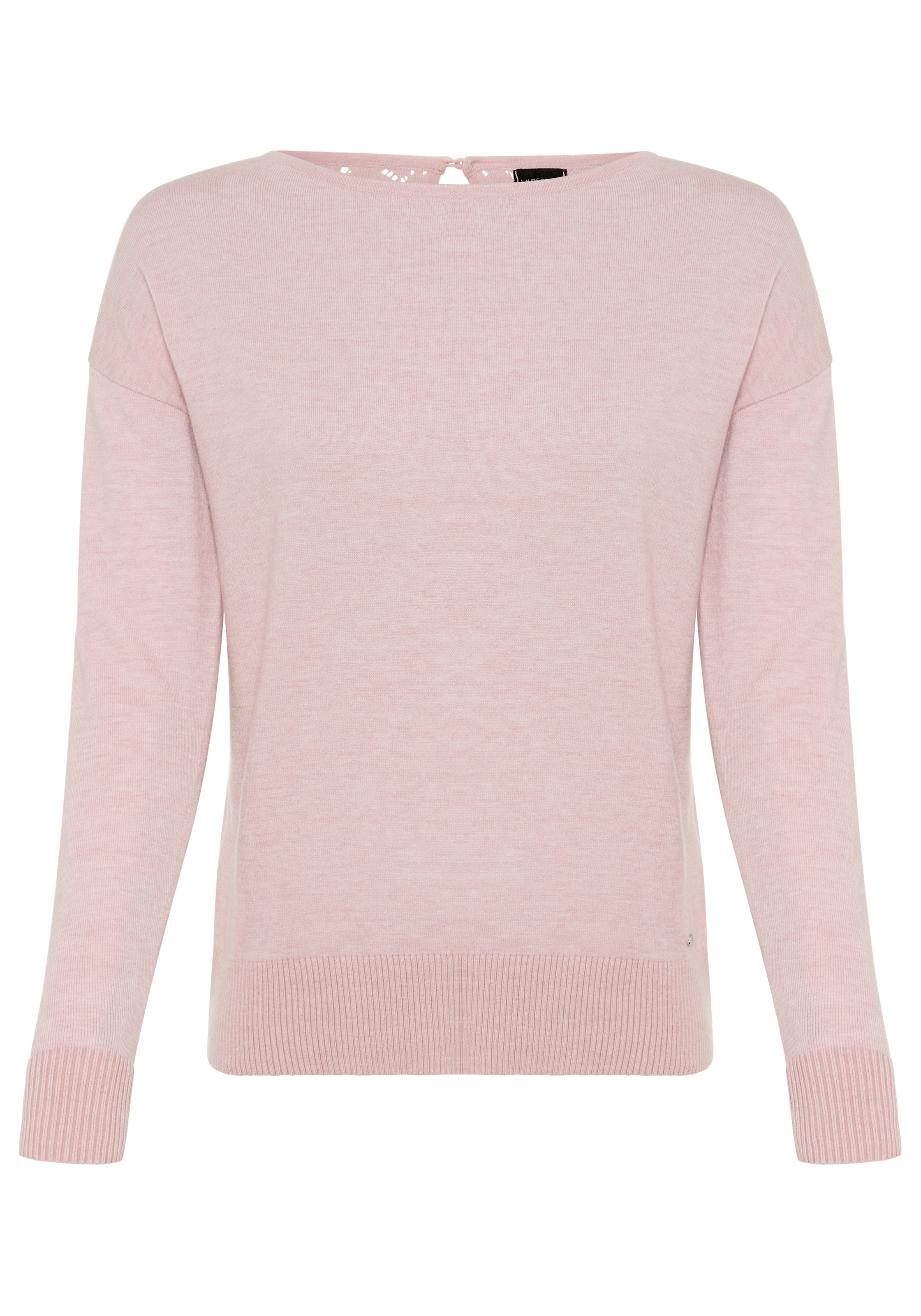 Laura Scott Strickpullover, mit Spitzendetial - NEUE KOLLEKTION