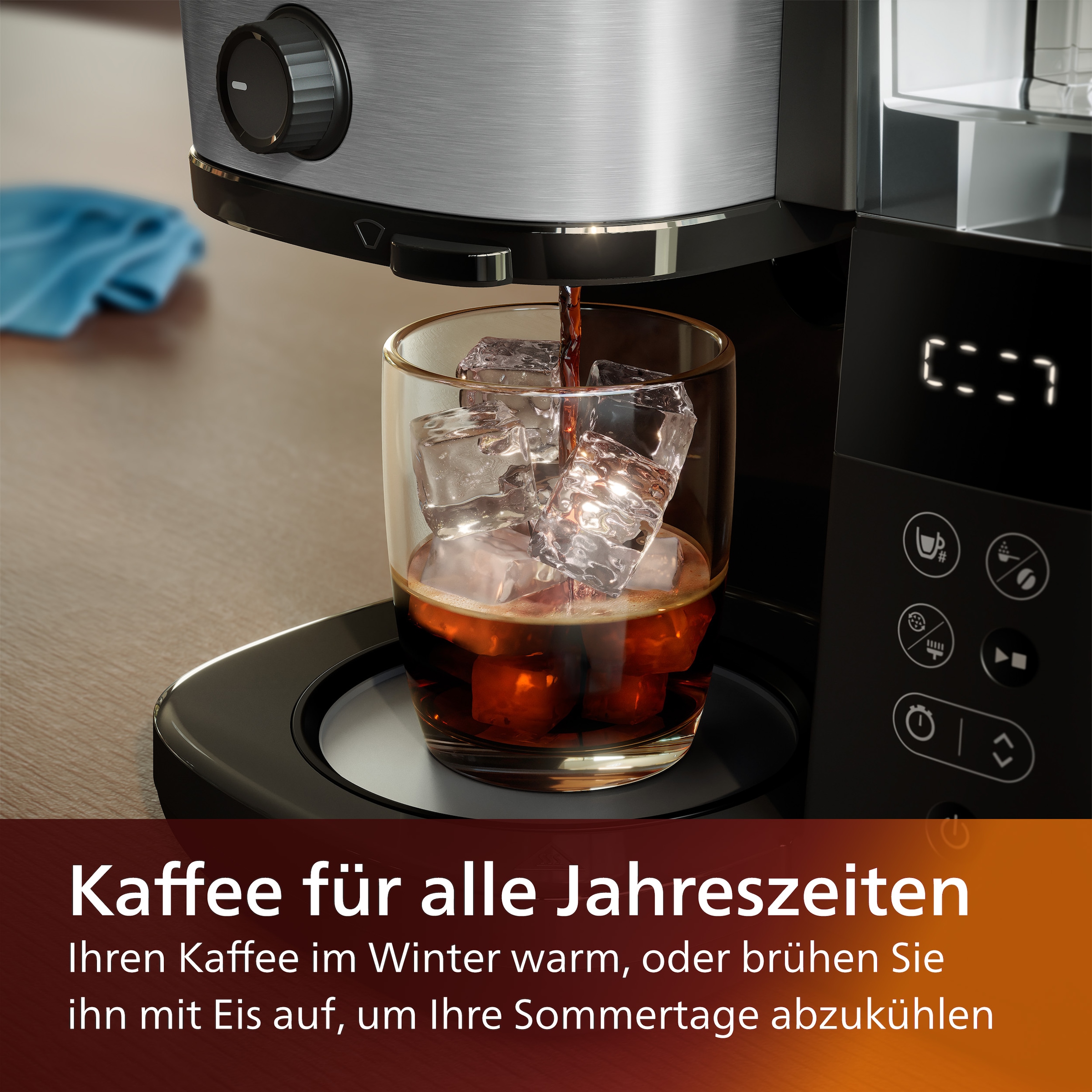 1x4, Dosierlöffel OTTO mit »HD7900/50 All-in-1 kaufen Brew«, Kaffeemaschine mit Permanentfilter, Mahlwerk und Smart bei Philips Dosierung inkl. Duo-Kaffeebohnenbehälter,