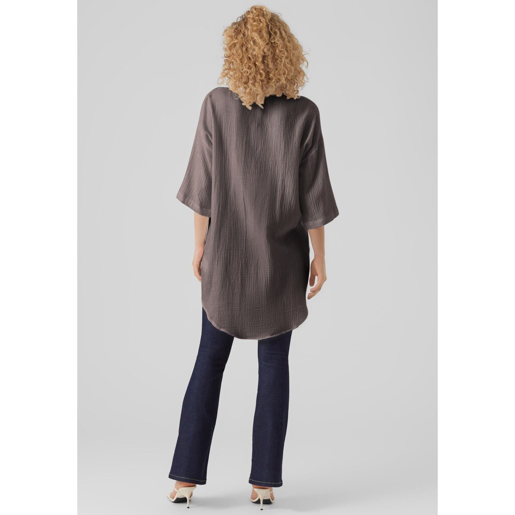 Vero Moda Hemdblusenkleid »VMNATALI 3/4 LONG OVERSHIRT NOOS«