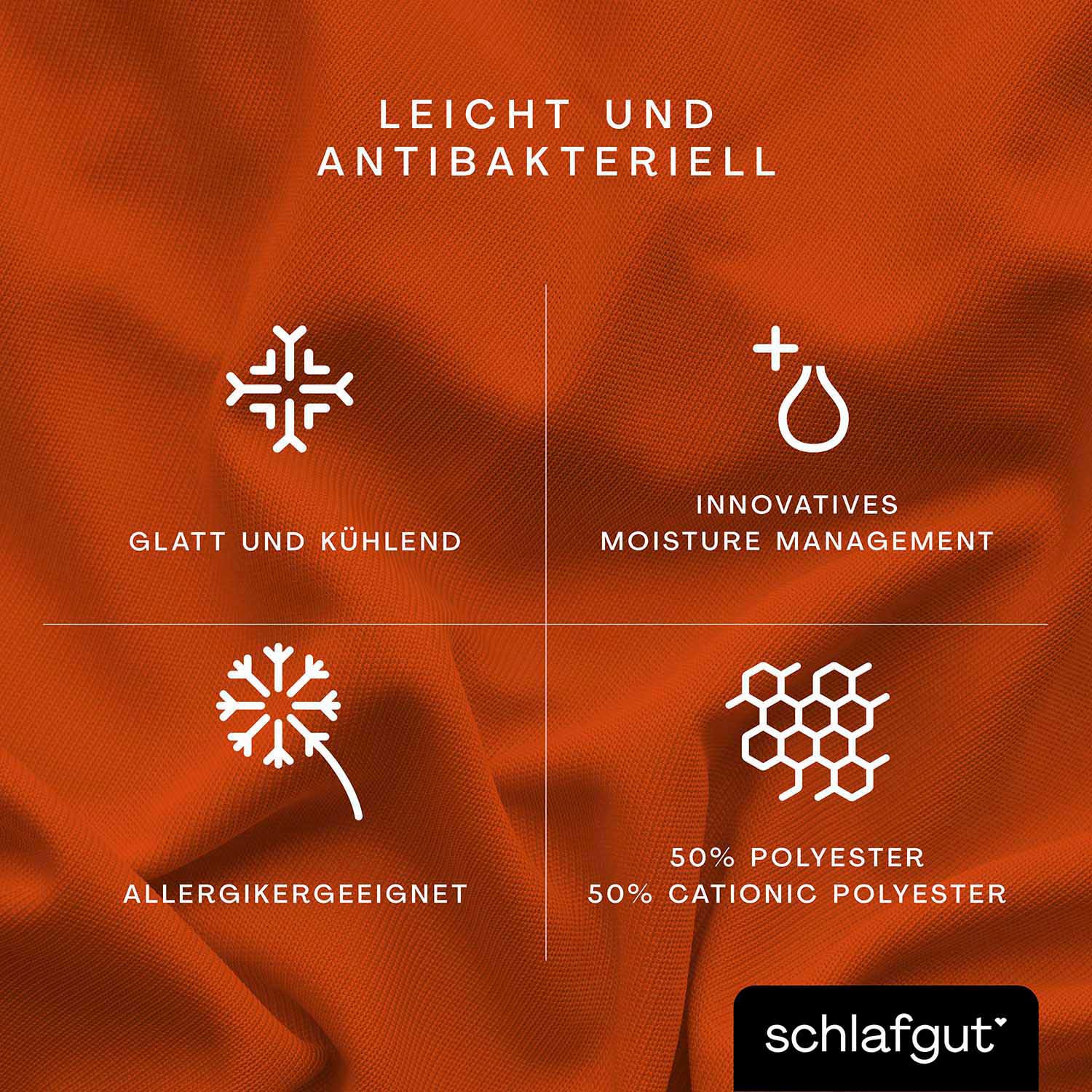 Schlafgut Spannbettlaken »Cool Contact«, 100% gekämmte Mikrofaser