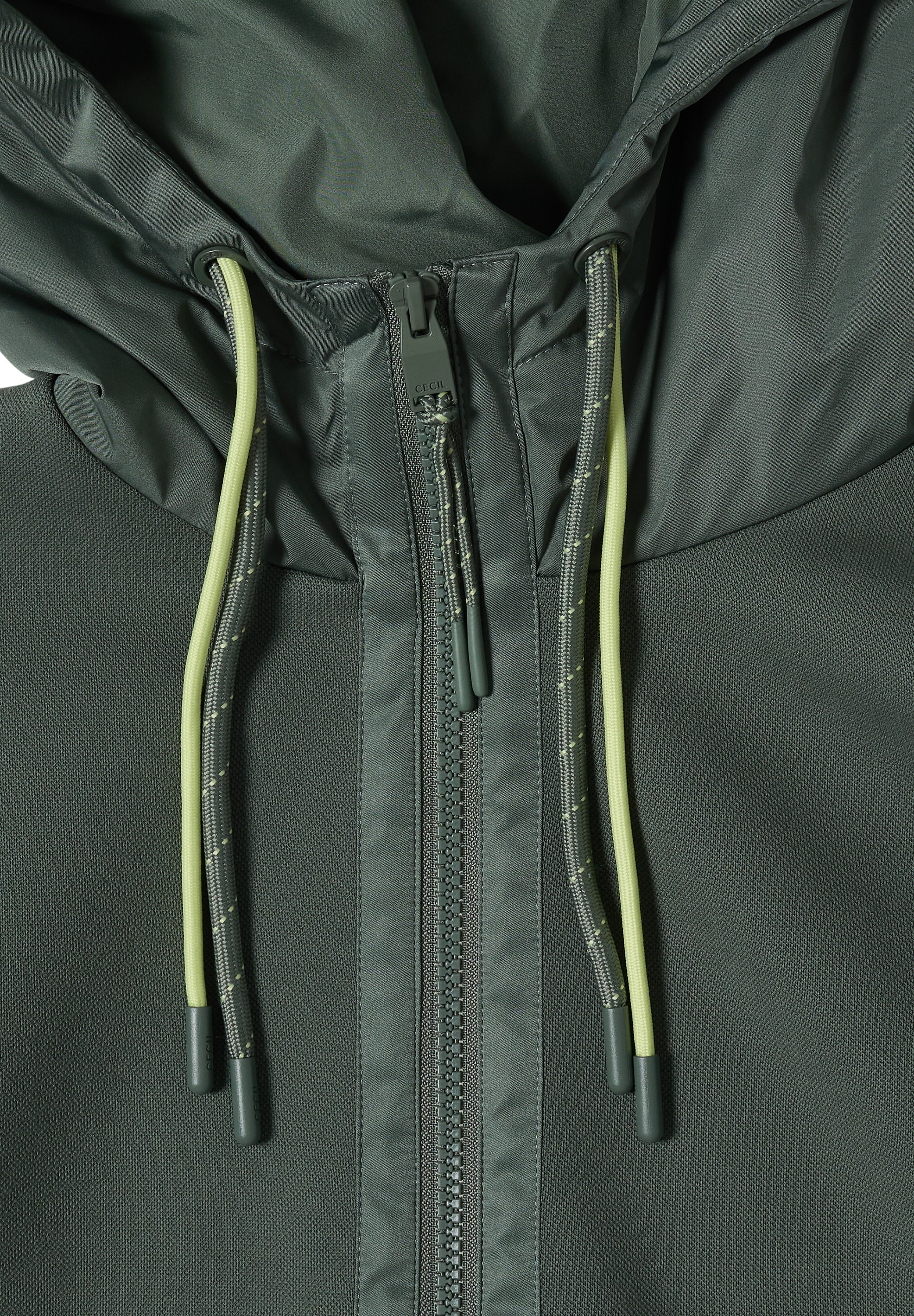 Cecil Kurzjacke mit Kapuze Lagen-Look, leicht wärmend