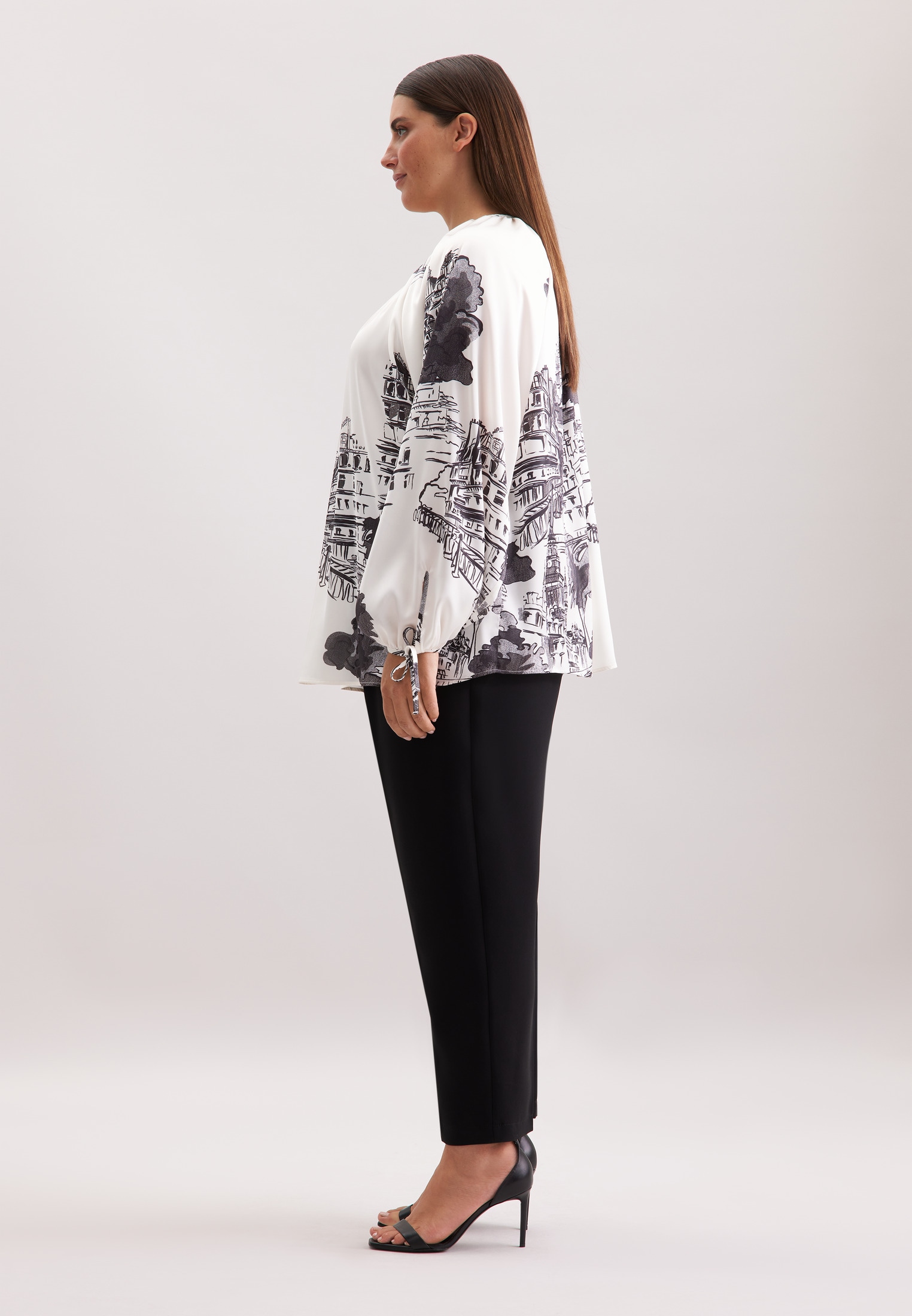 seidensticker Schlupfbluse »Schwarze Rose« 1/1 Druck