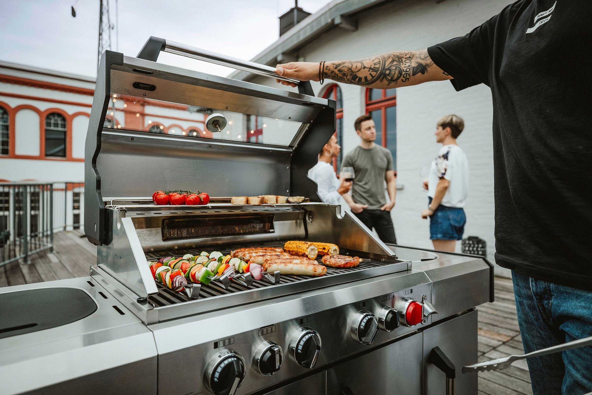 Enders® Gasgrill »Kansas II Pro 4 SIK Profi Turbo«, BxTxH: 153x64x118 cm