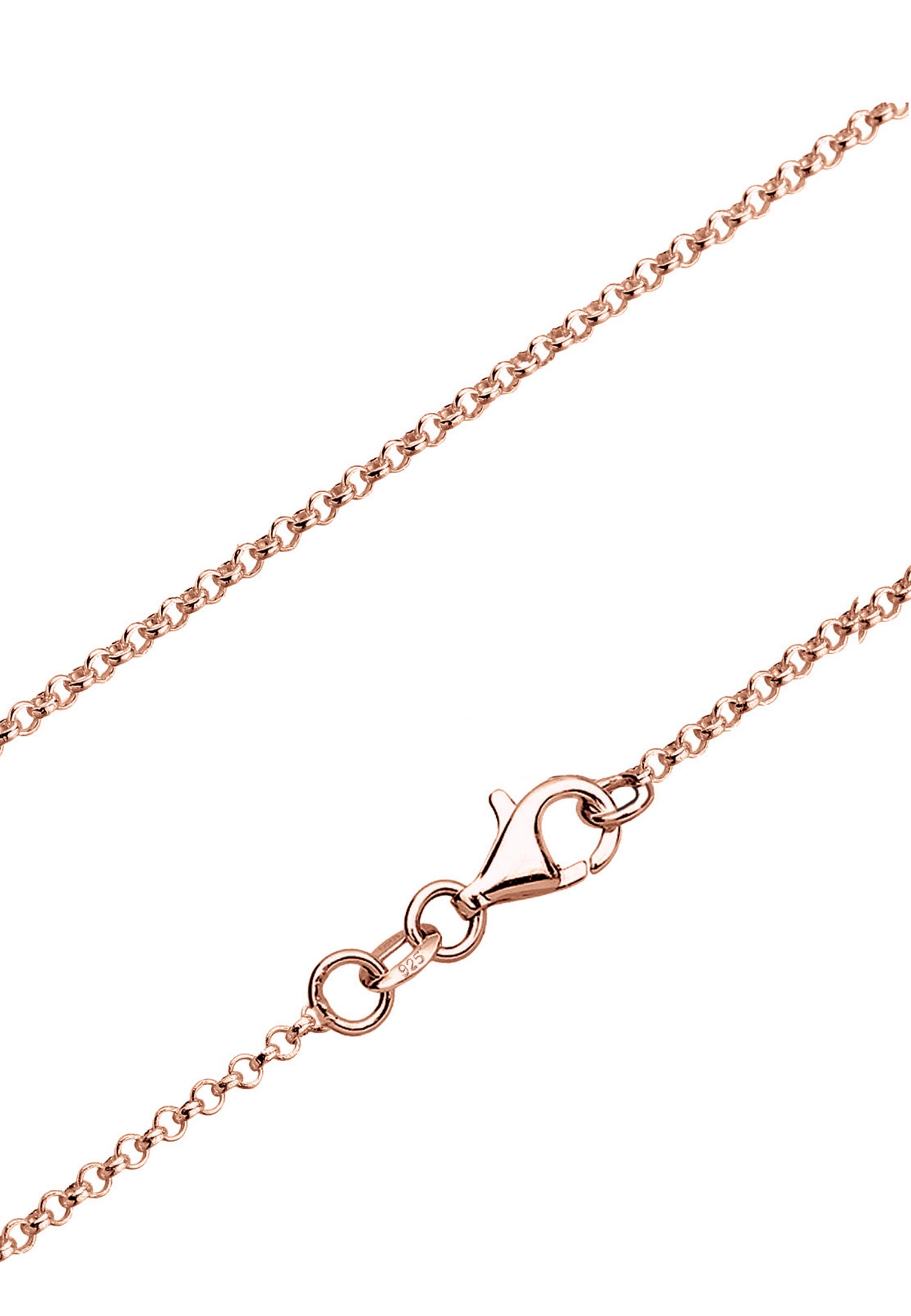 Elli Kette mit Anhänger »Halskette Kleeblatt Glücksbringer Filigran Trend 925 Sterling Silber«