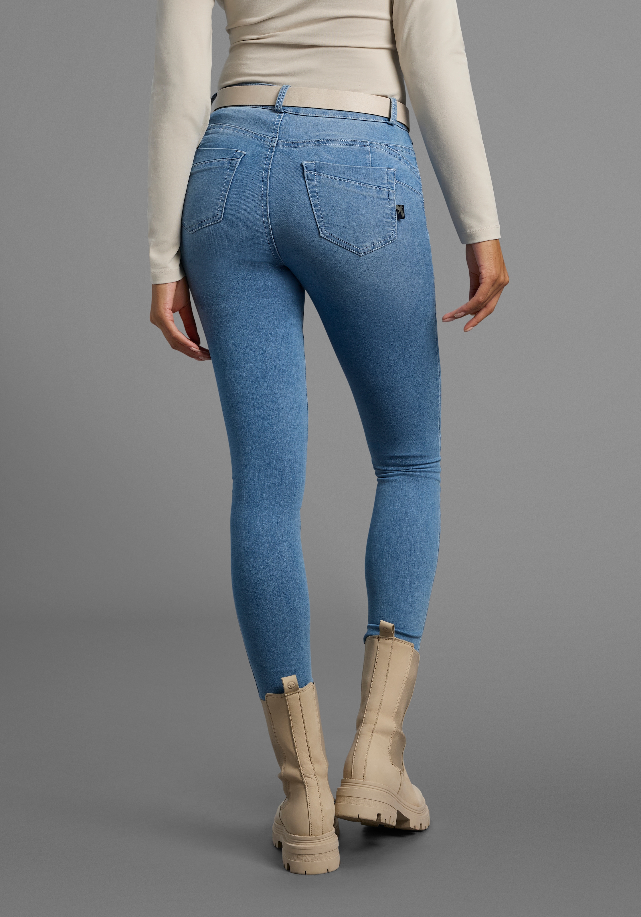 Arizona Skinny-fit-Jeans »Ultra Stretch«, skinny-fit, betonte Taille, shaping-Effekt, high Waist