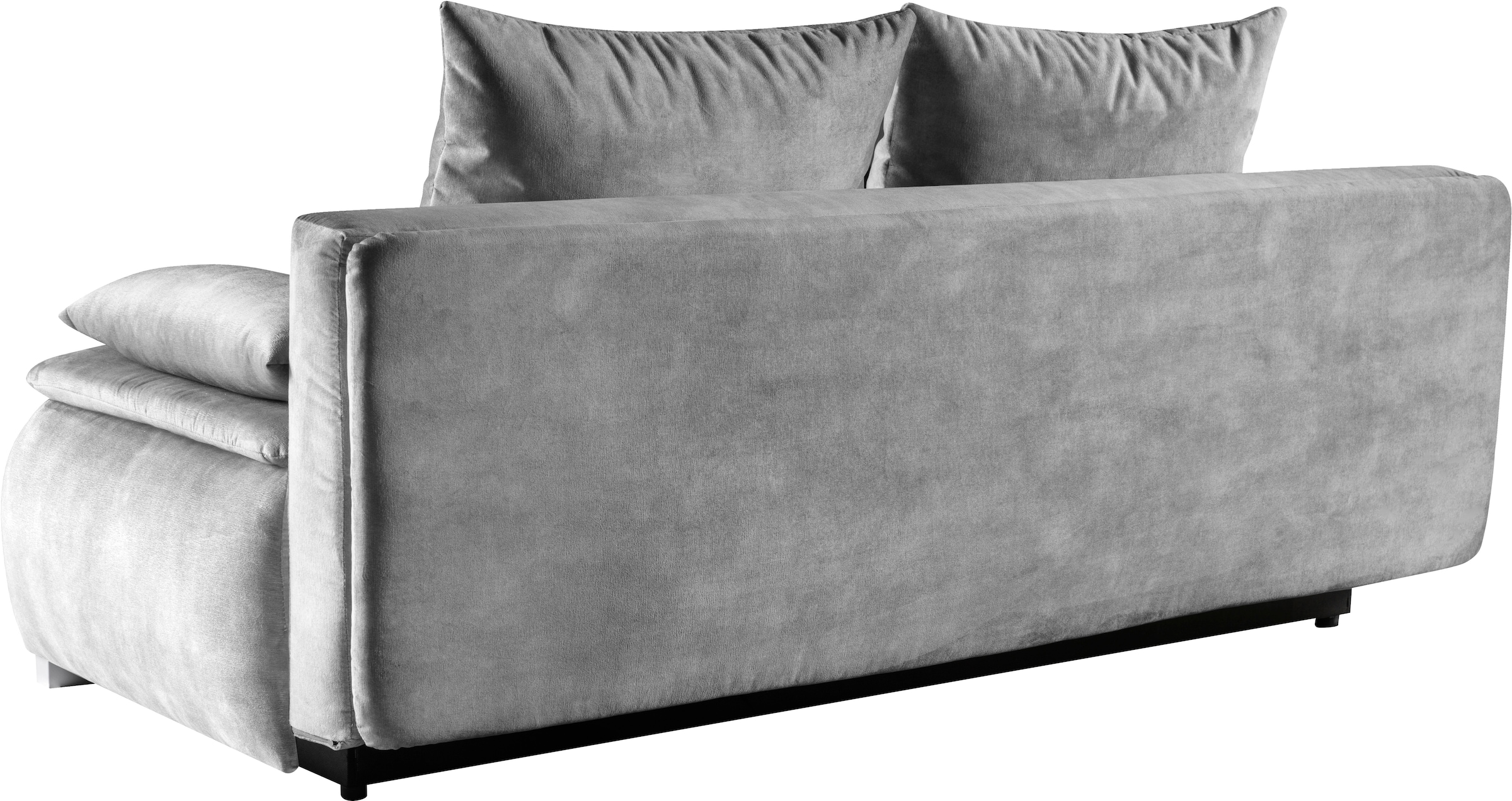 WERK2 Schlafsofa »Tekla LED, Bettcouch Breite 206cm, Liegefläche 200/140cm,«, 2-Sitzer Schlafcouch mit Bettkasten & stylischer RGB-LED-Beleuchtung