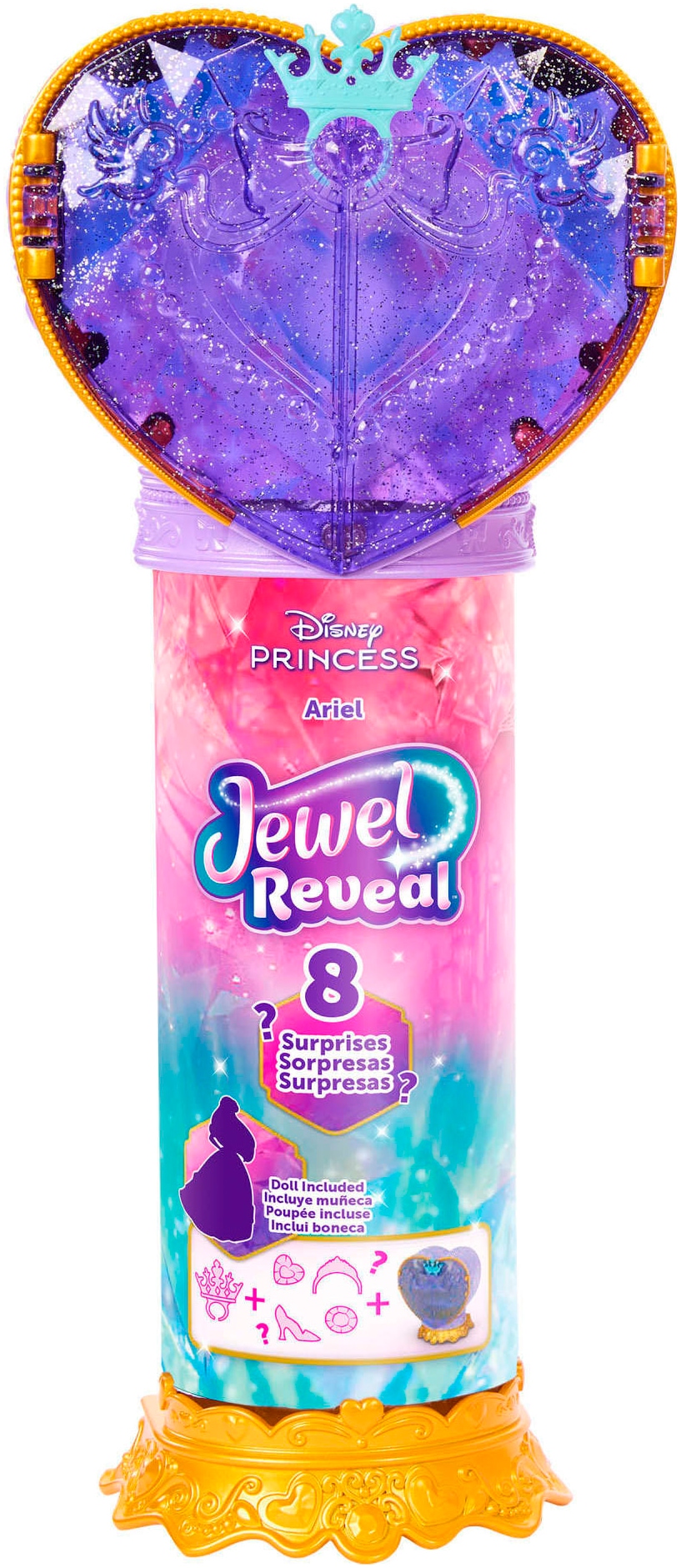Mattel® Anziehpuppe »Disney Prinzessin, Juwel Reveal Ariel Puppe«