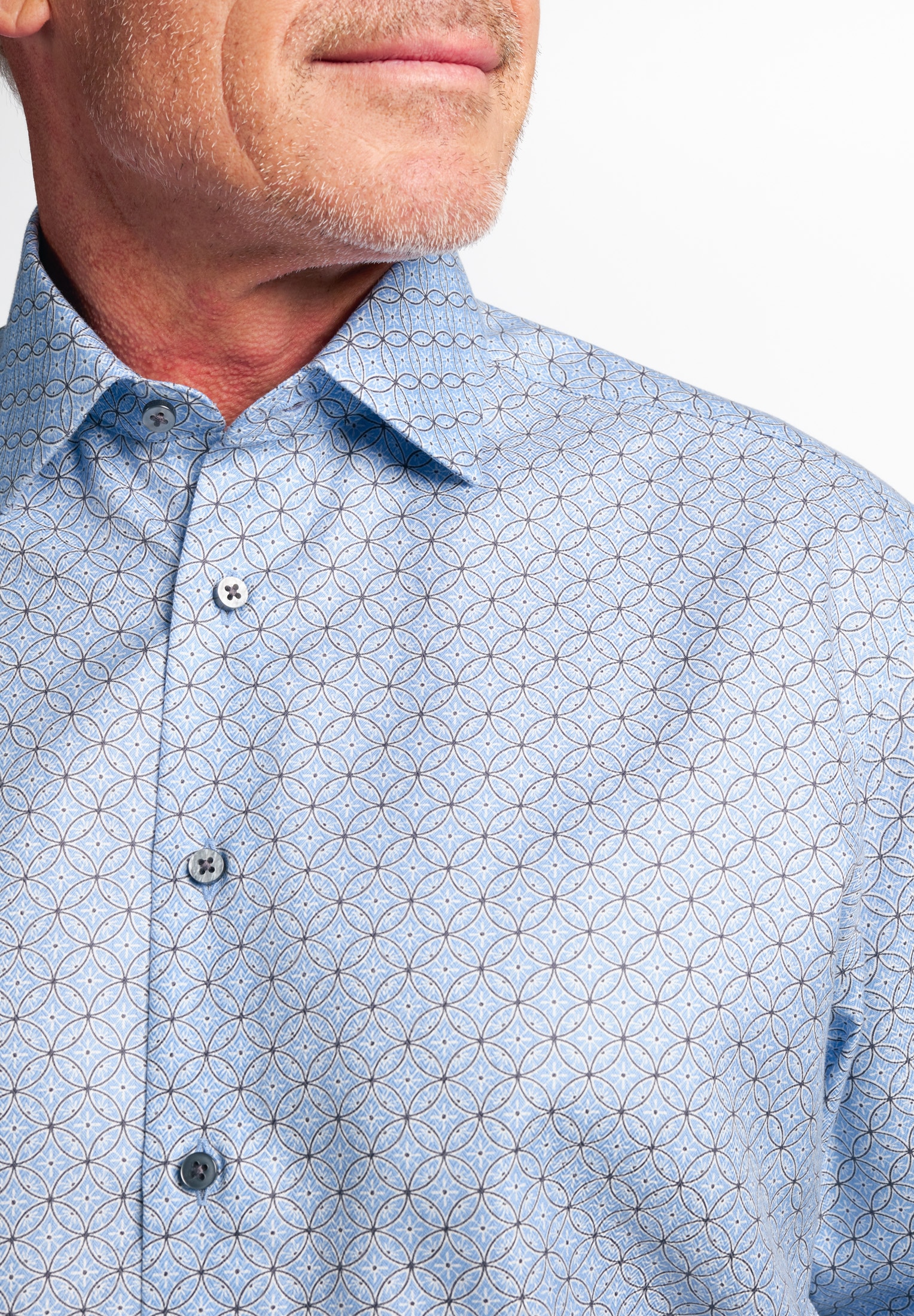Eterna Langarmhemd »COMFORT FIT«, NEVER IRON (bügelfrei)
