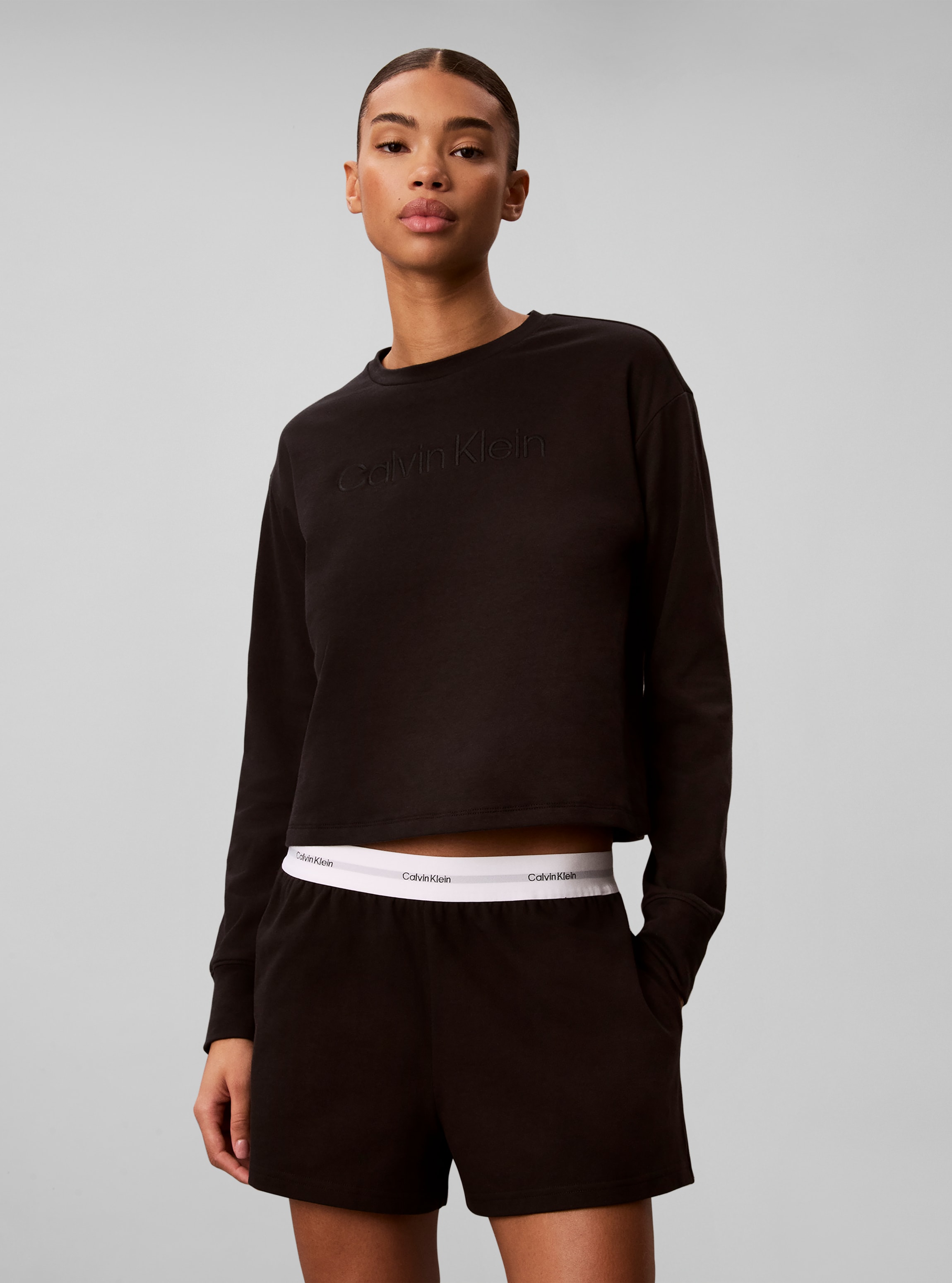 Calvin Klein Underwear Sweatshirt »RELAXED CREW PULLOVER«, mit Logo-Schriftzug
