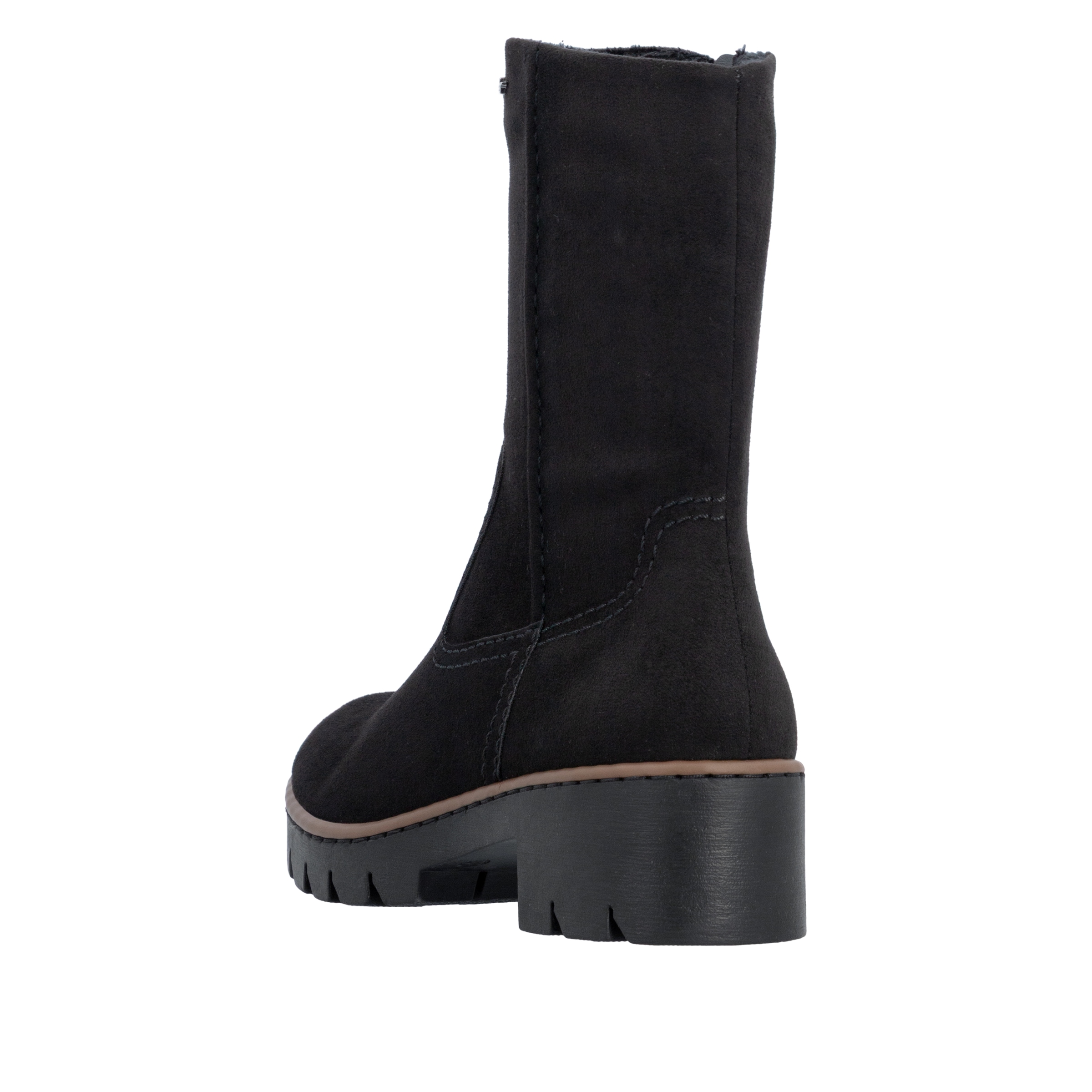 Rieker Stiefelette  Klassik-Boots mit Blockabsatz und Reißverschluss