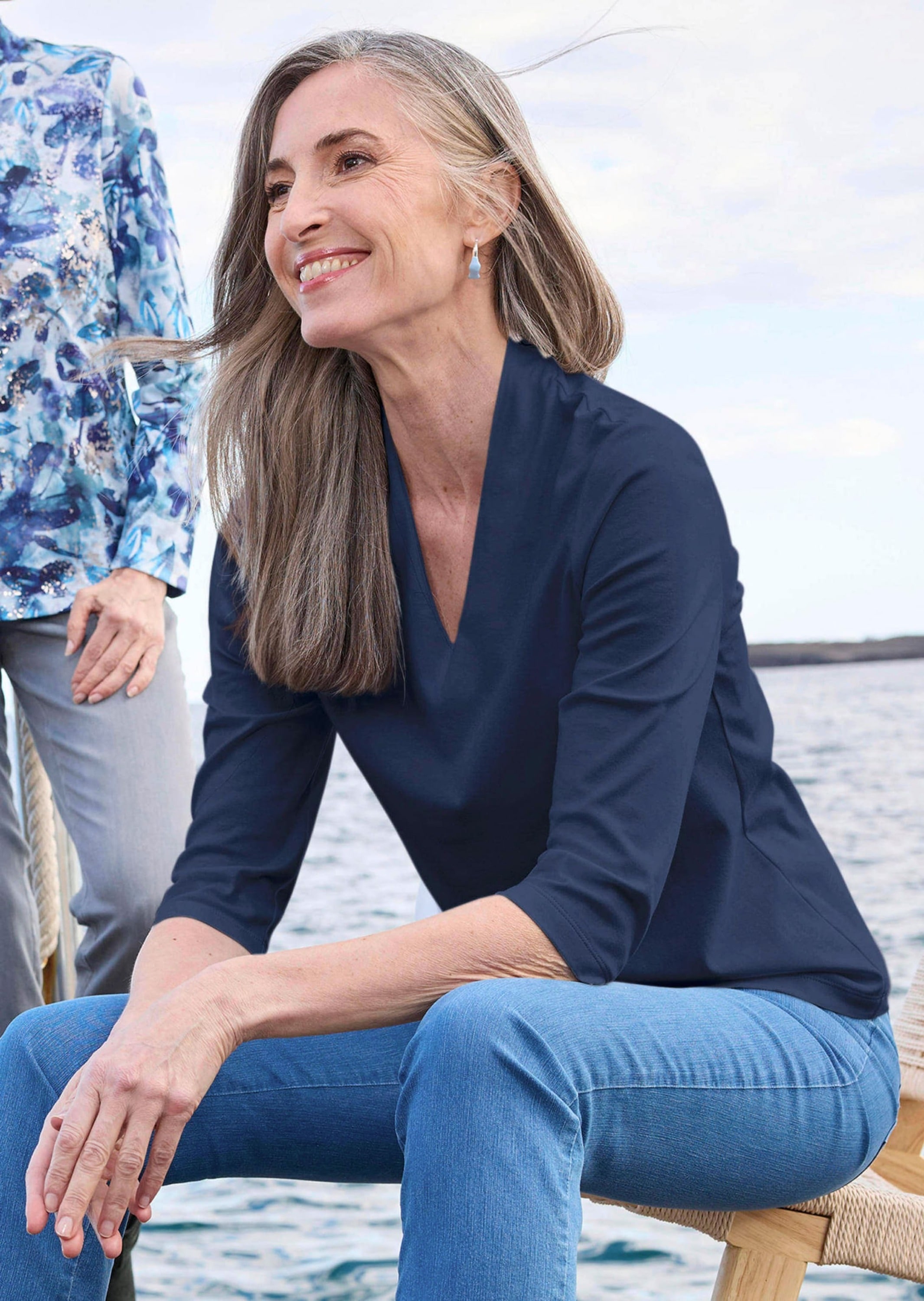 GOLDNER Kurzarmshirt »Basic-Shirt aus Interlock-Jersey«