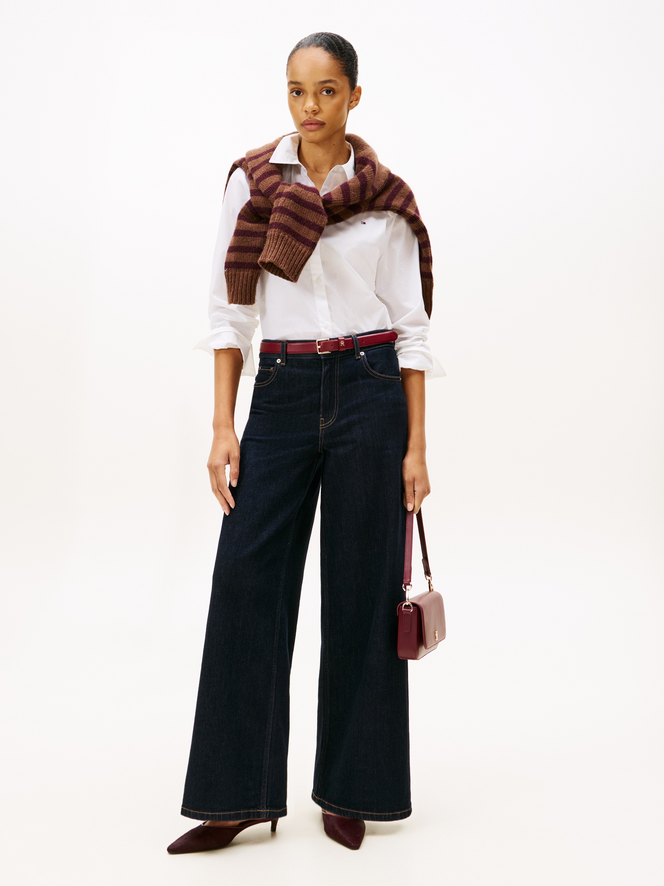 Tommy Hilfiger Hemdbluse »ESS POPLIN REGULAR SHIRT« Langarm, Regular Fit