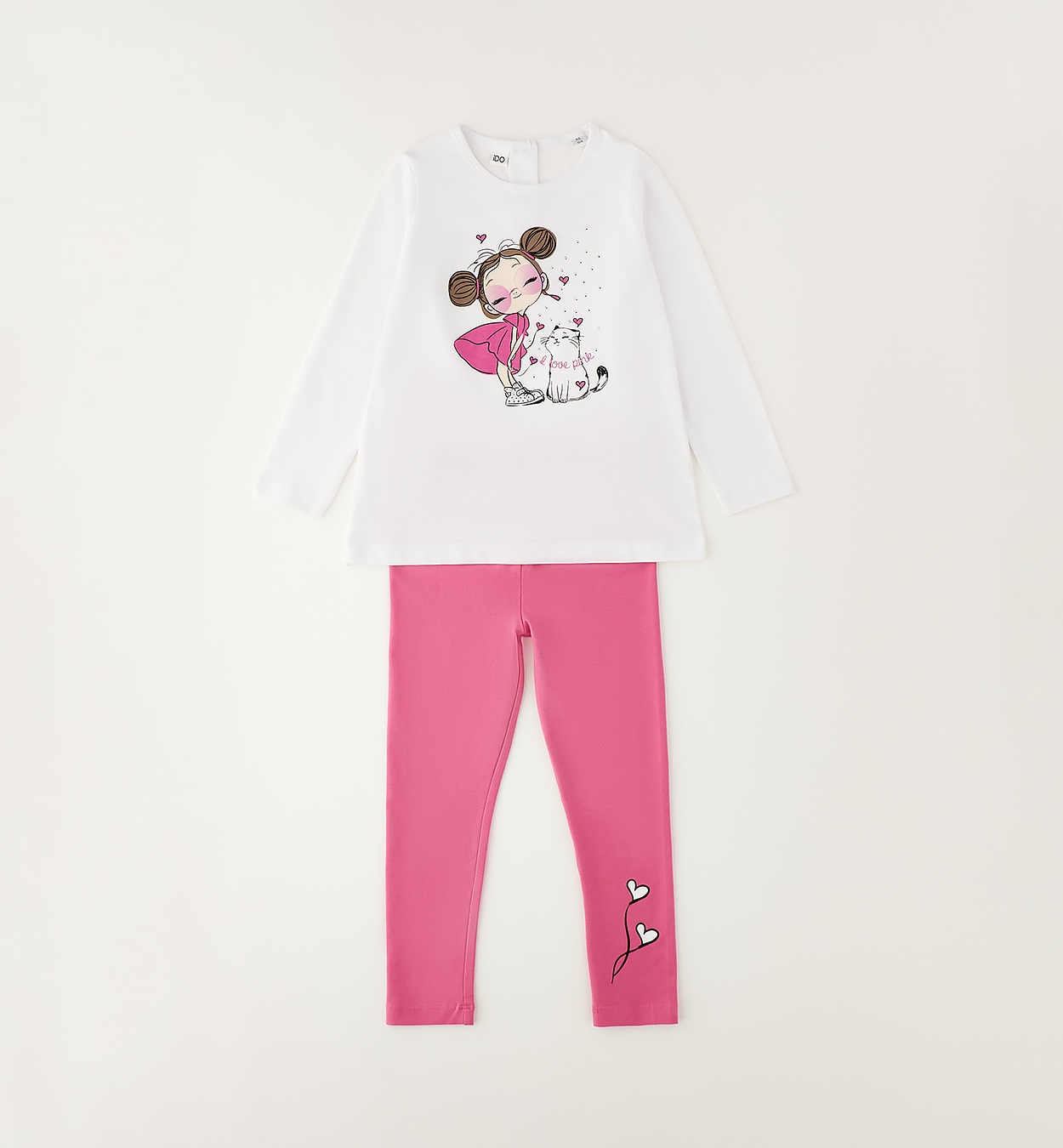 iDo Sportanzug »BABY GIRL TWO PIECES SET«