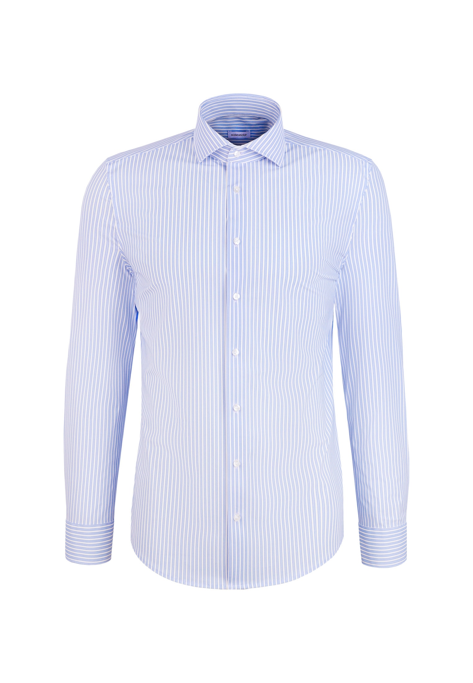 seidensticker Businesshemd »Schwarze Rose« Slim 1/1 Kentkragen Druck