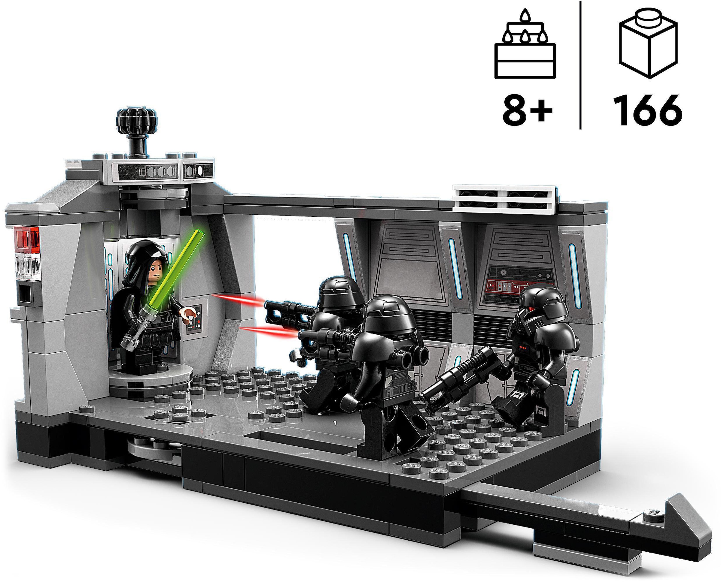 LEGO® Konstruktionsspielsteine »Angriff der Dark Trooper™ (75324), LEGO® Star Wars™«, (166 St.), Made in Europe