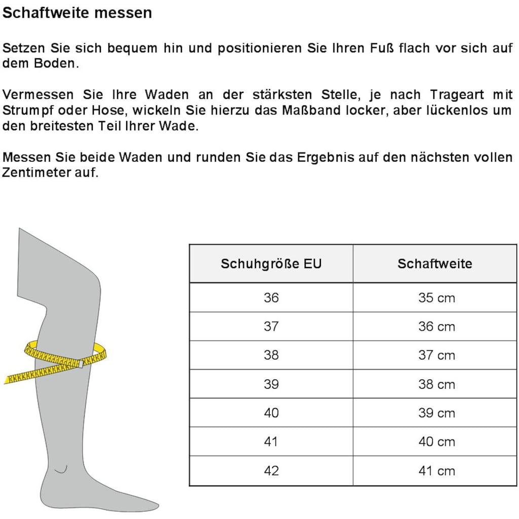 Rieker Stiefel, in klassischer Optik