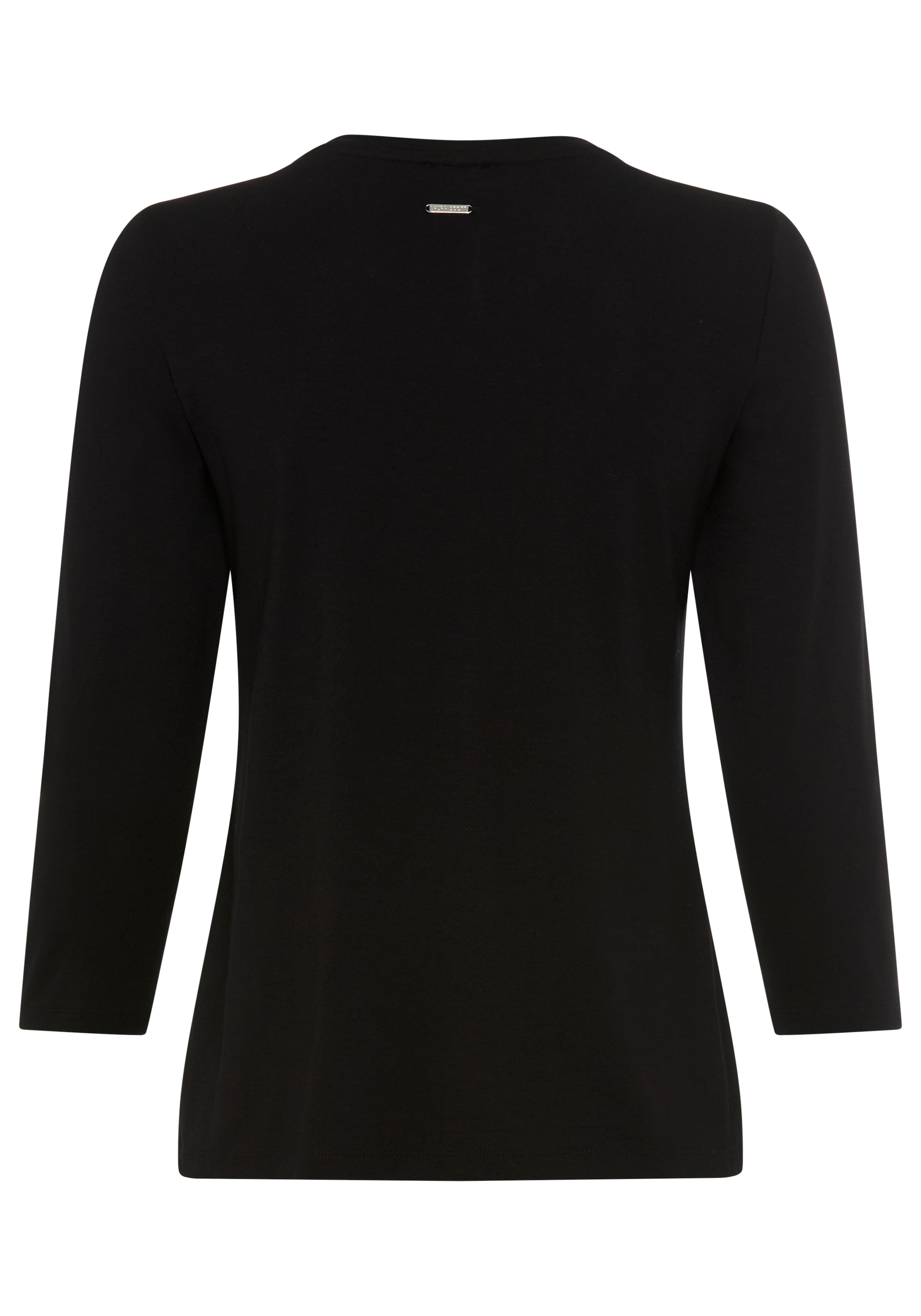 Laura Scott Longsleeve mit Pailletten und Foliendruck