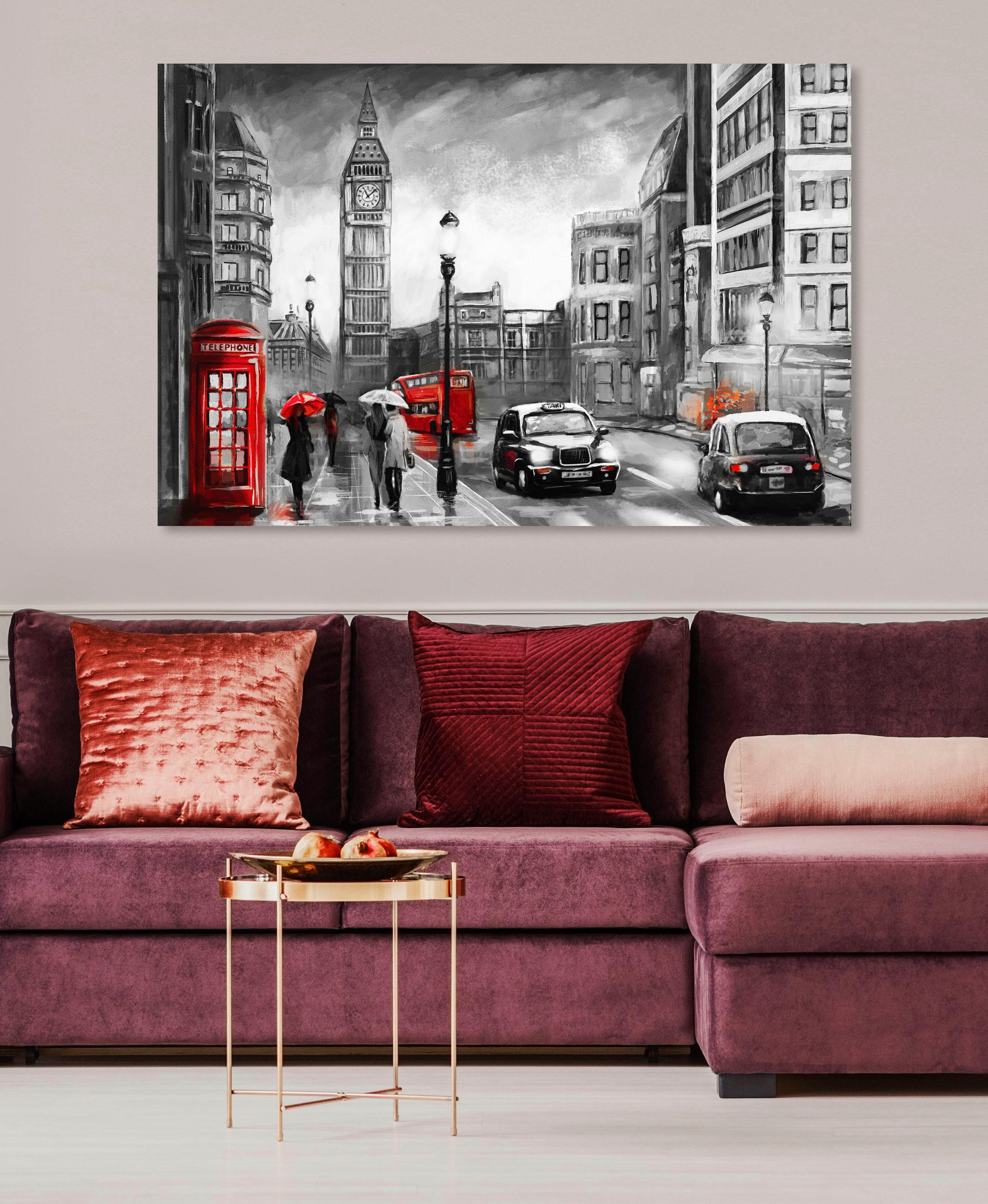 Places of Style Leinwandbild »London« Online OTTO bestellen Shop im