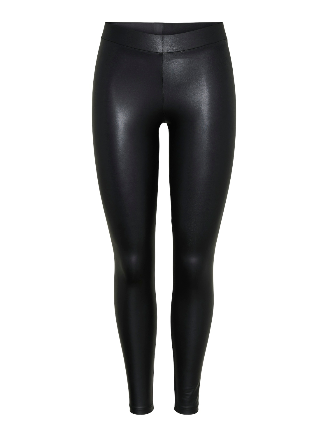 pieces Leggings »PCNEW SHINY LEGGINGS NOOS«, glänzende Optik