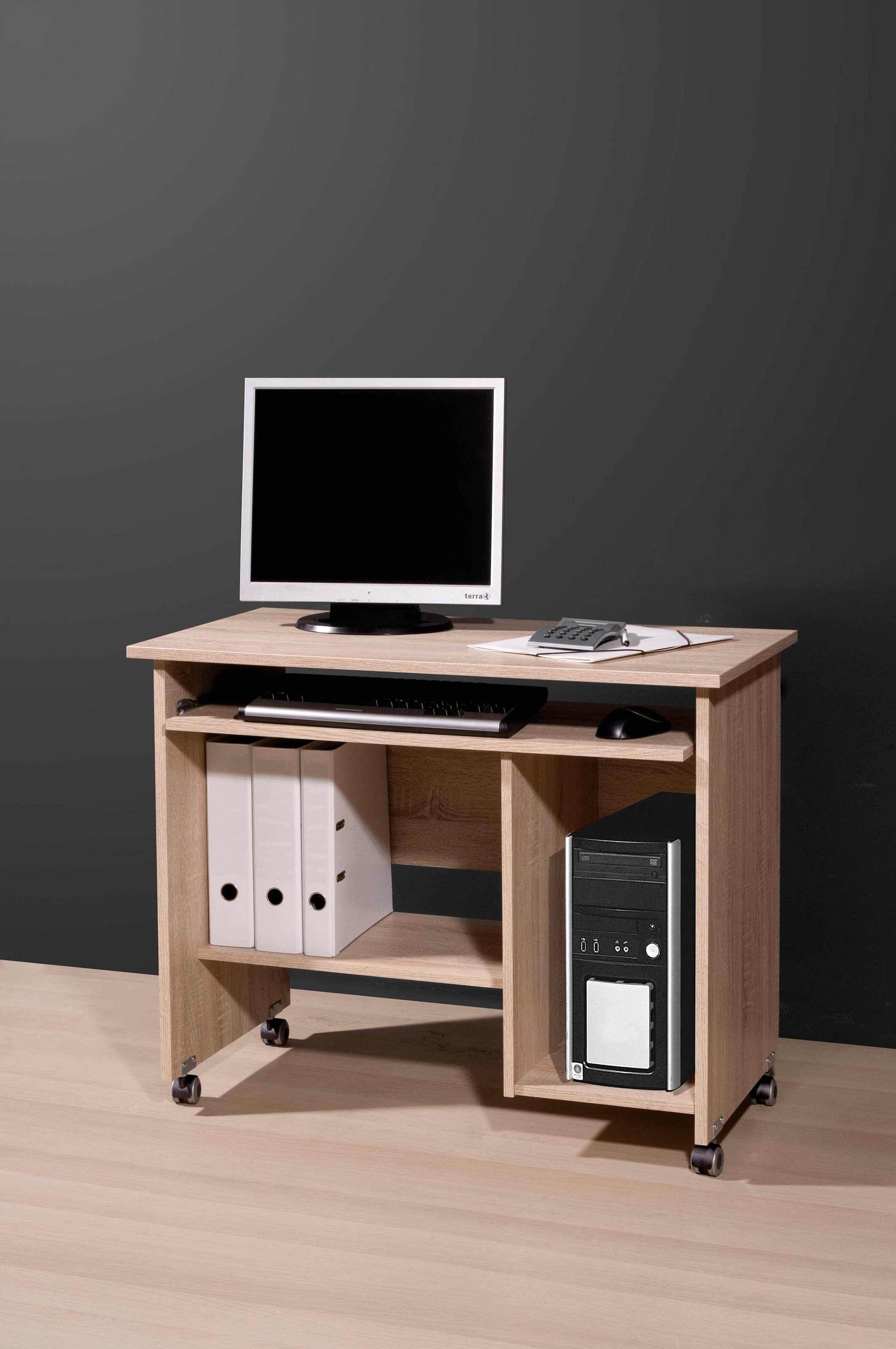 GERMANIA Computertisch für Auszug OTTO Home Computertisch mit Tastatur Shop / »0482 Office geeignet, Online 0486«, das