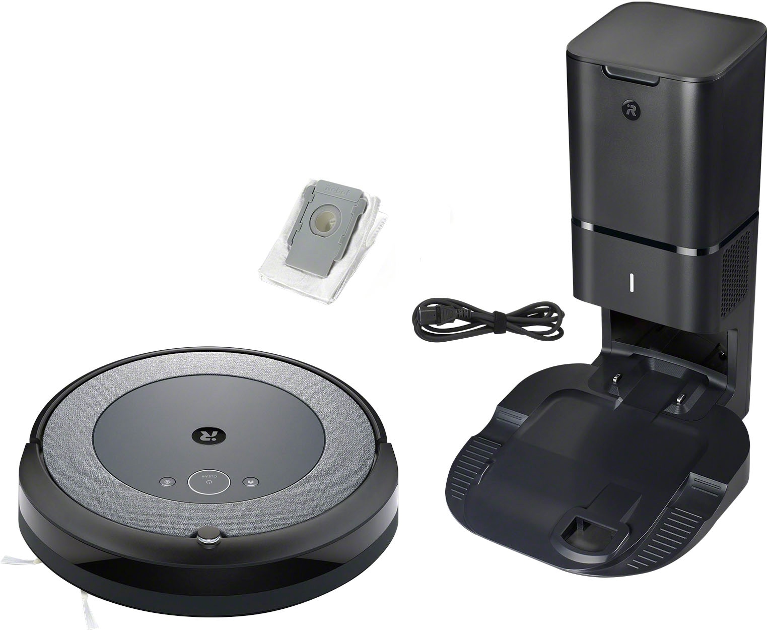 iRobot Saugroboter »Roomba® i4+ (i4558)«, Absaugstation, bei ideal jetzt OTTO autom. bei WLAN-fähig, Haustieren