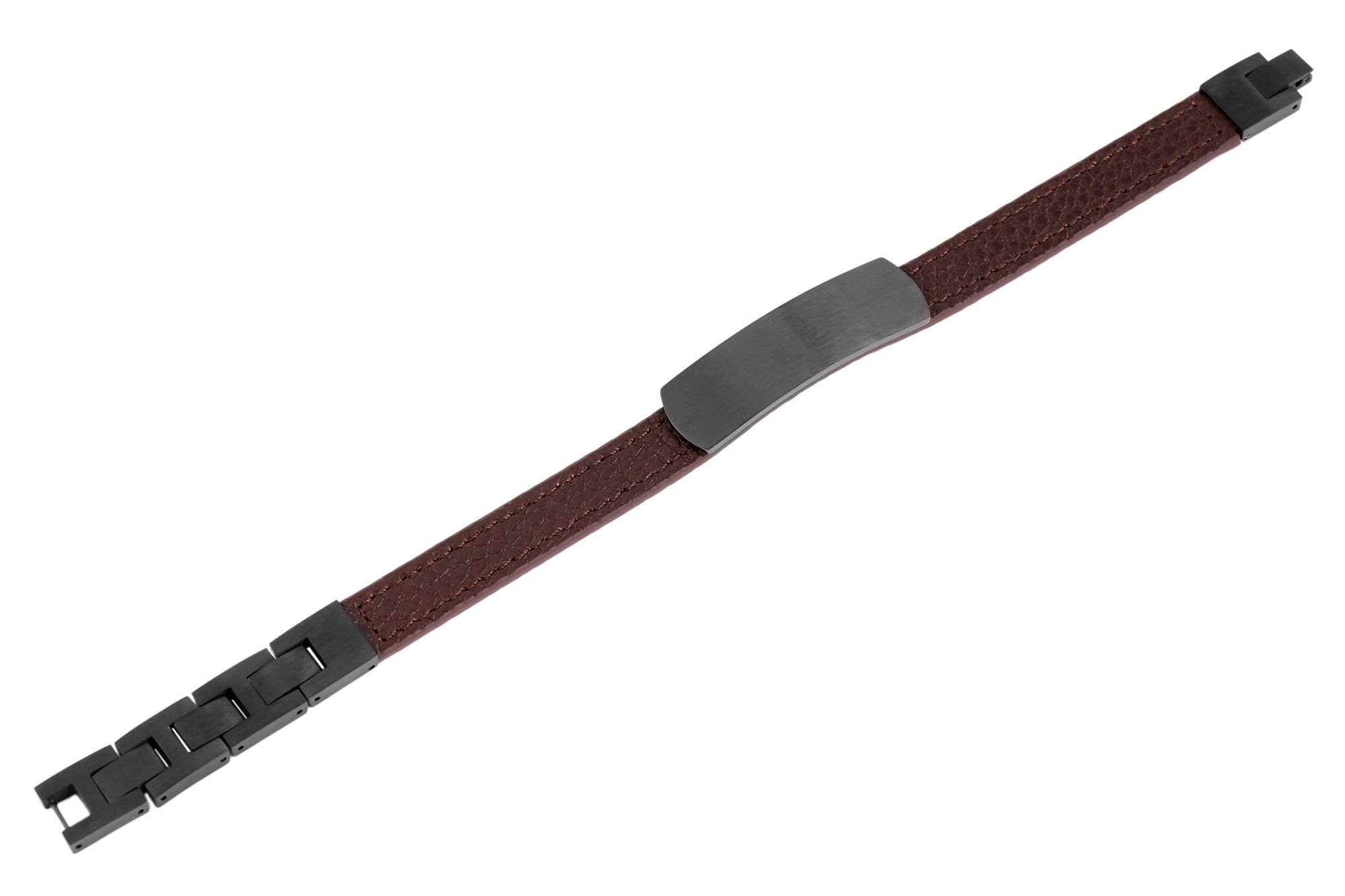 Adelia´s Armband »Herren Armband aus Leder 22,5 cm«