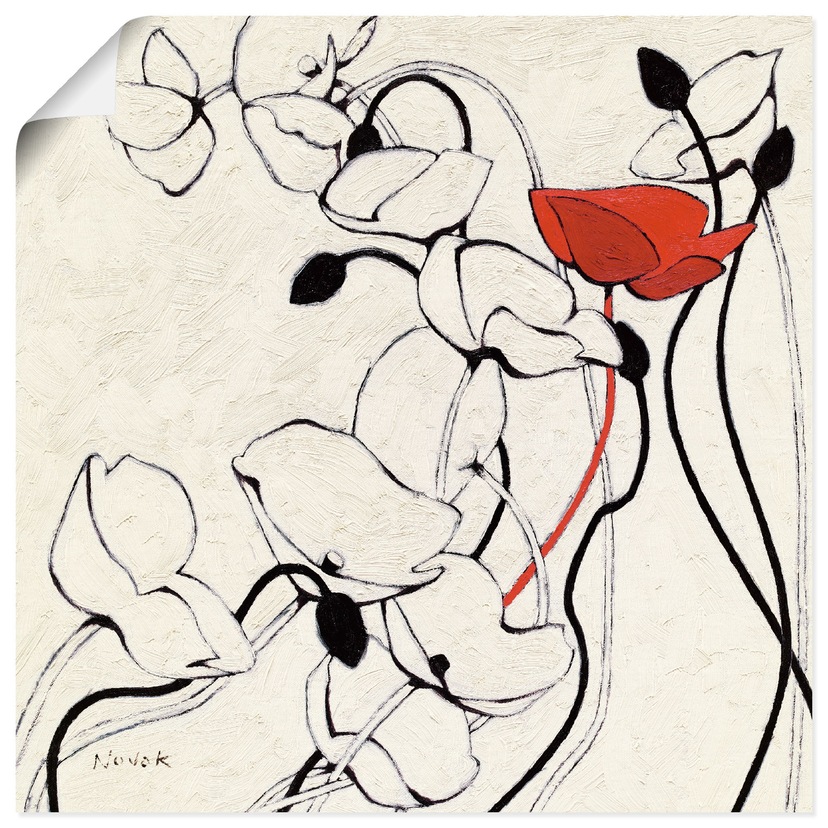 Artland Glasbild »Rote Beeren - Wildbeeren«, Pflanzen, (1 St.), in verschiedenen  Größen online bei OTTO