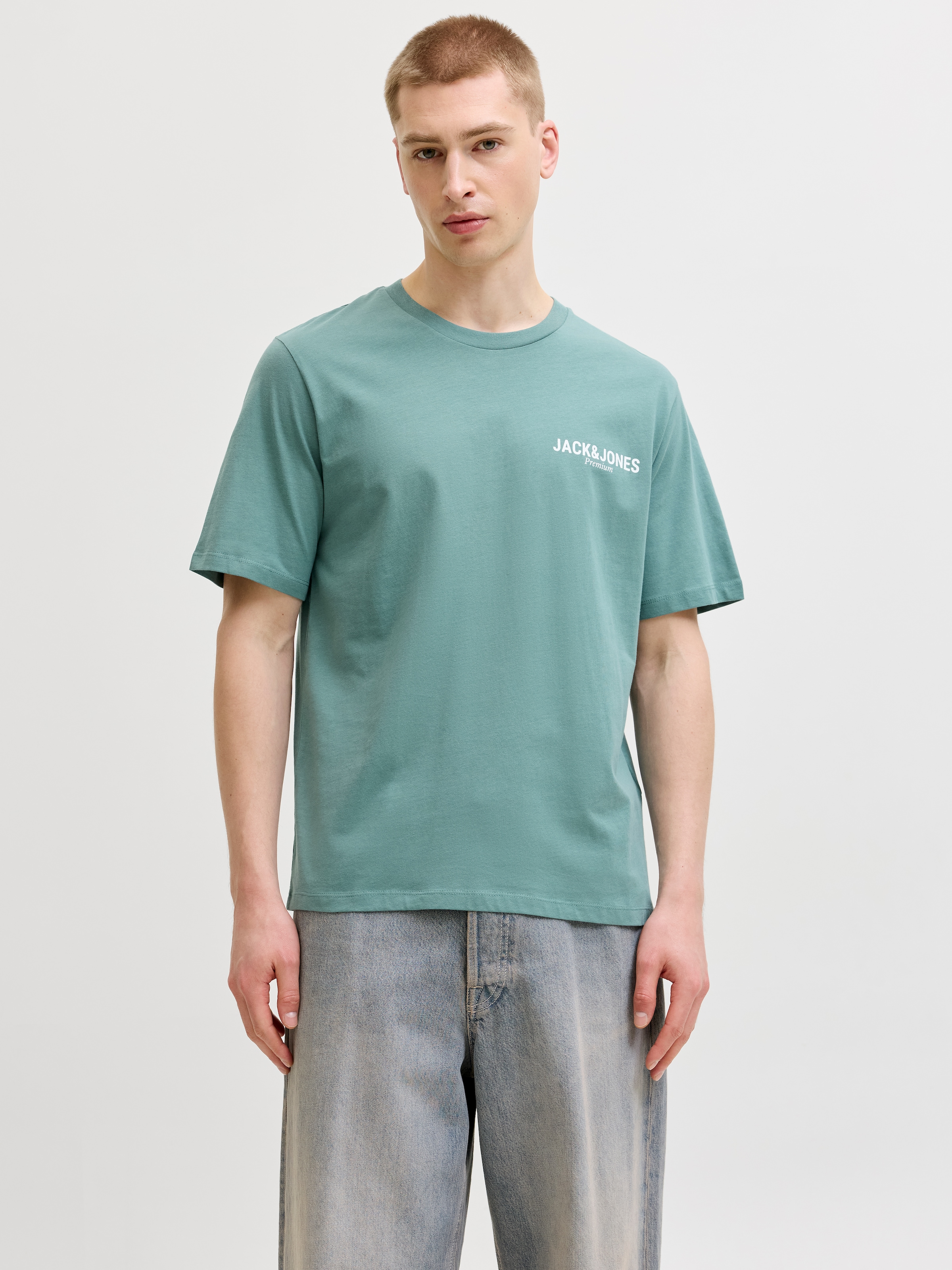 Jack & Jones Rundhalsshirt »JPRBLAOSCAR SS TEE FST 3PK MP« Packung, 3