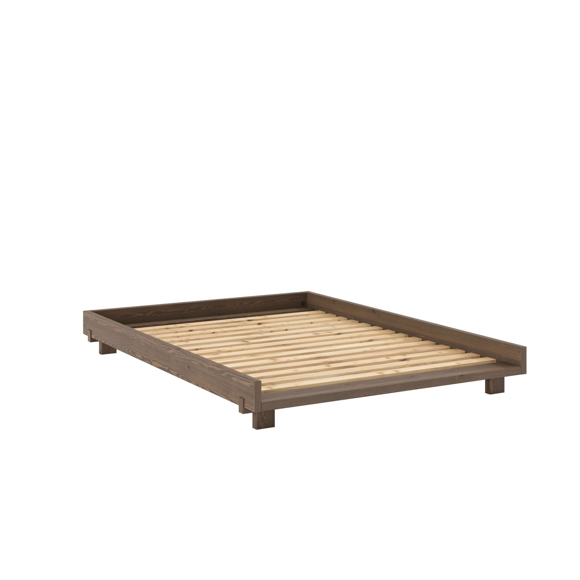 Karup Design Bettgestell »Social Bed, ohne Matratze, FSC®-zertifiziertes Massivholz«, wahlweise mit oder ohne verstellbares Zubehör, Bett in mehreren Größen