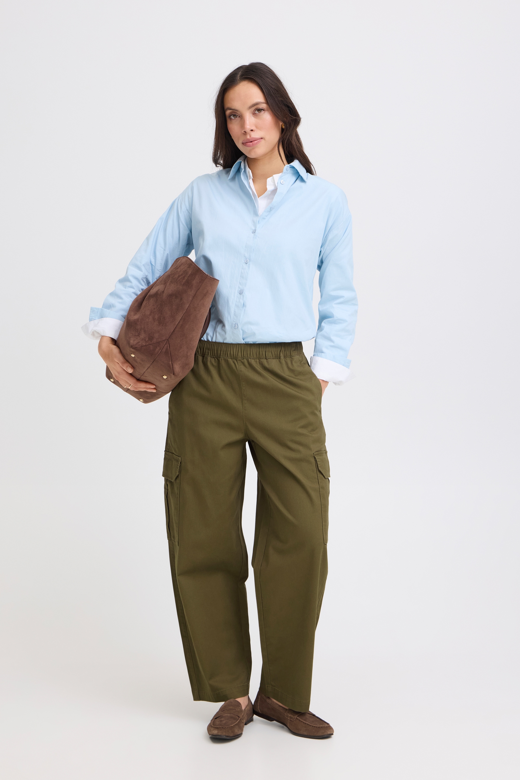 b.young Stoffhose »Damen Casual BYDAFOIL«