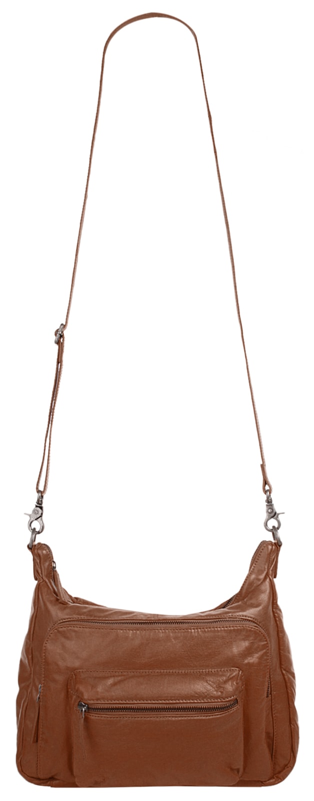 WouWou Umhängetasche echt Leder