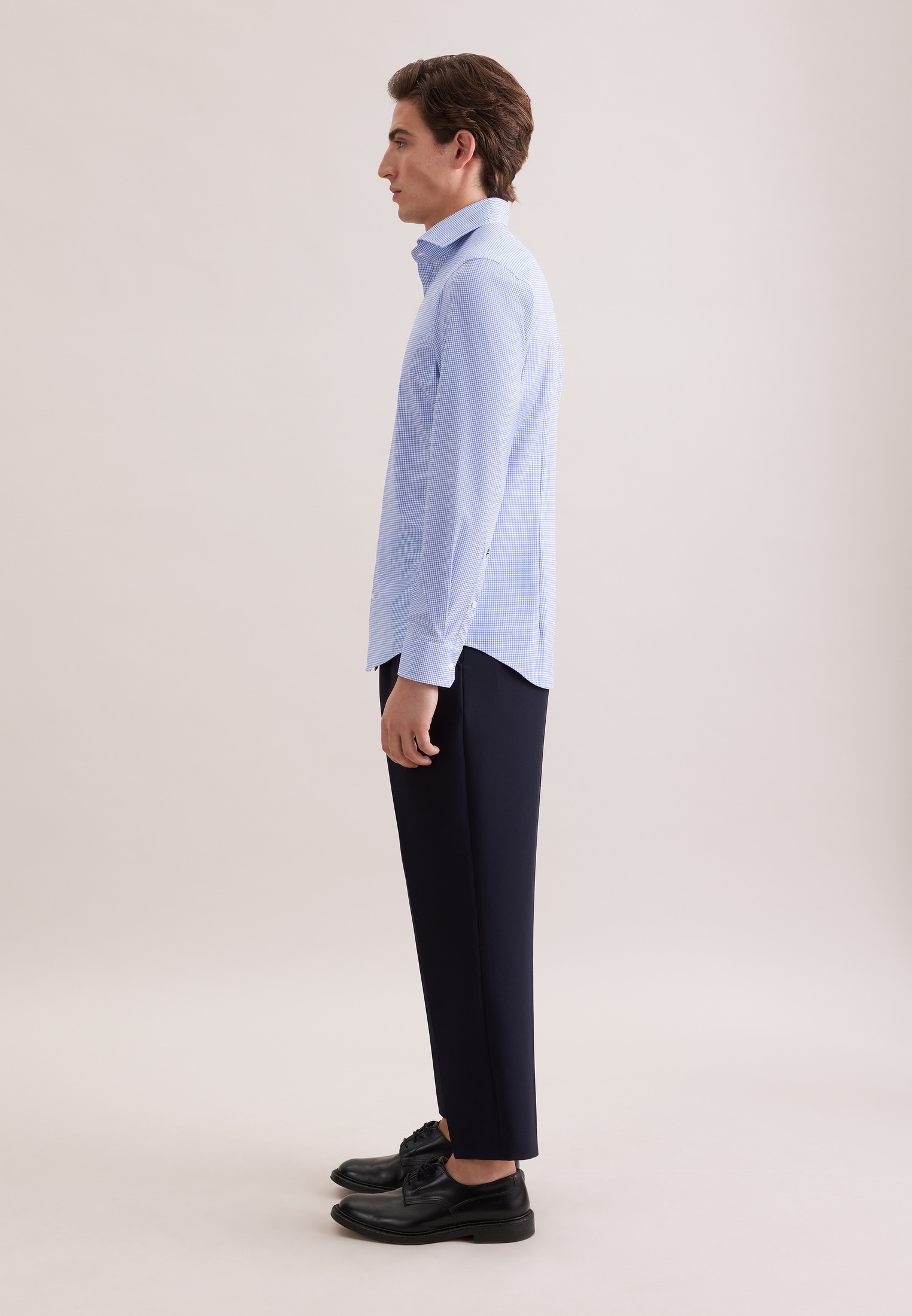 seidensticker Businesshemd »Schwarze Rose« Slim 1/1 Kentkragen Druck