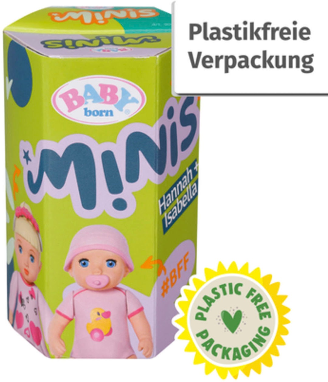 Baby Born Minipuppe »Baby born® Minis, Isabella & Hannah«