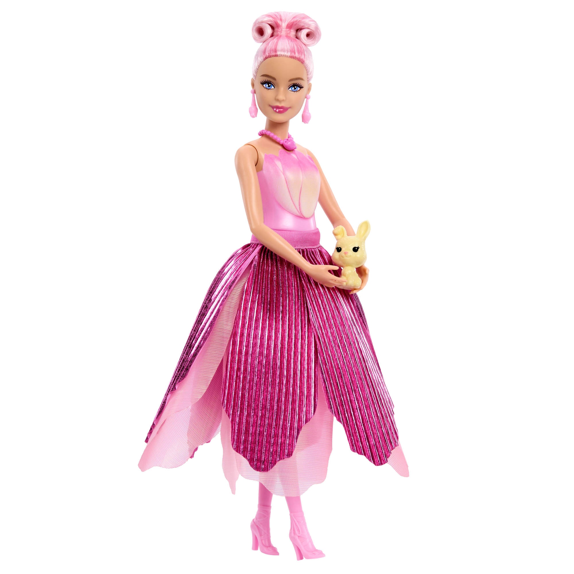 Barbie Anziehpuppe »Flower Surprise Puppe - pinke Tulpe« mit Duft