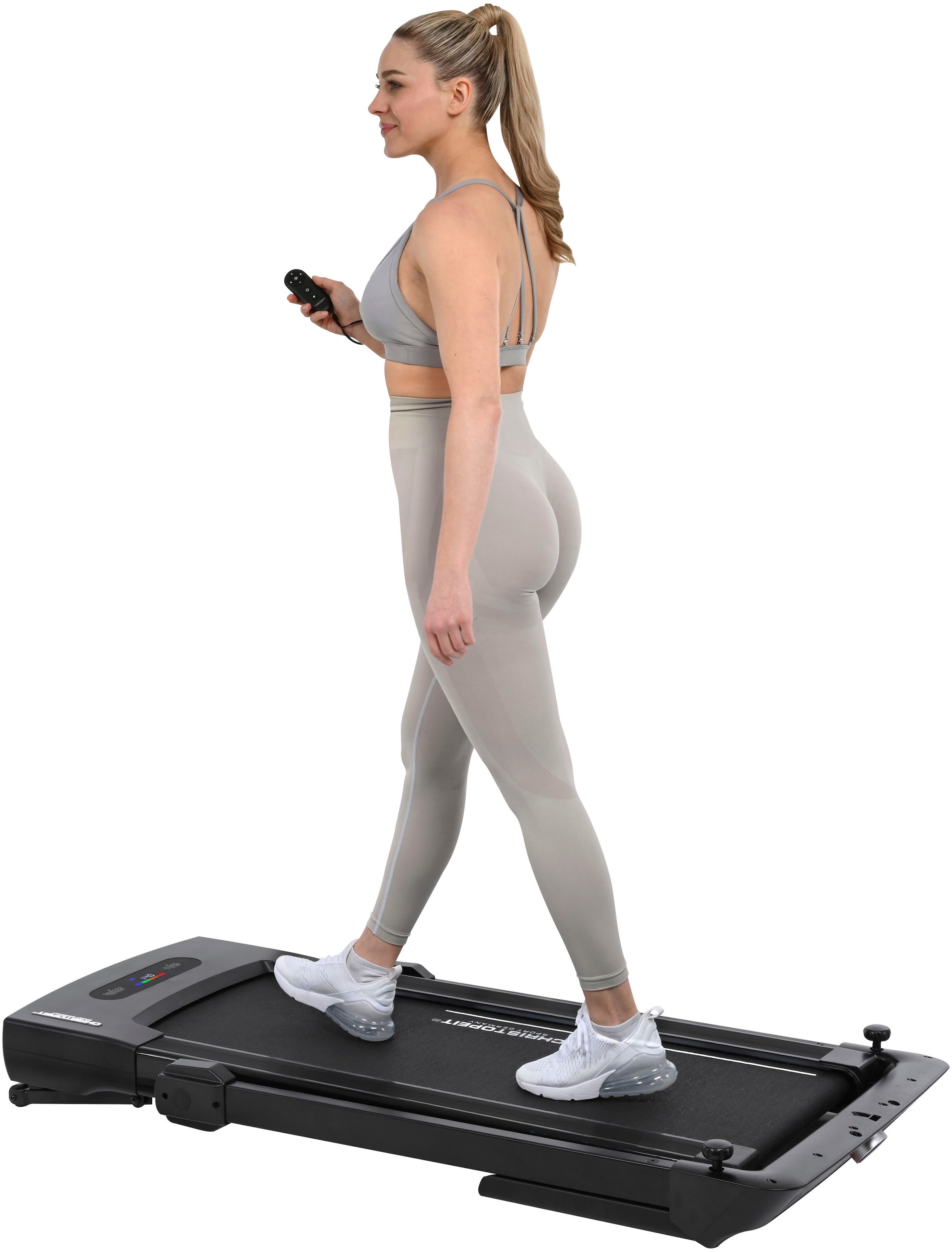 Christopeit Sport® Laufband »2 in 1«, (1 tlg., inkl. Bluetooth-Musikboxen), bis max. 14 km/h, klappbar