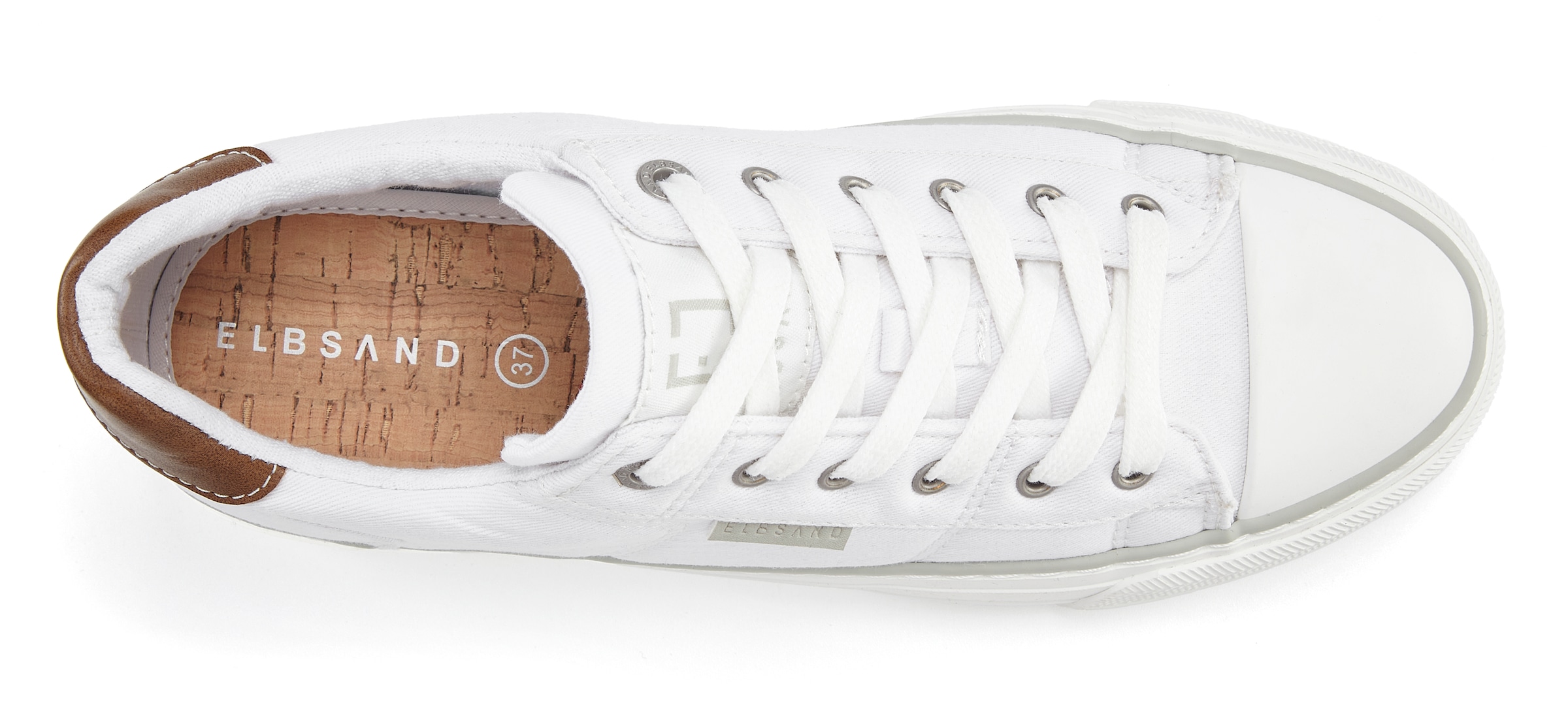 Elbsand Sneaker »Textilschuh, Schnürschuh«, Schnürhalbschuh, Freizeitschuh, Stoffschuh, Halbschuh Unisex VEGAN