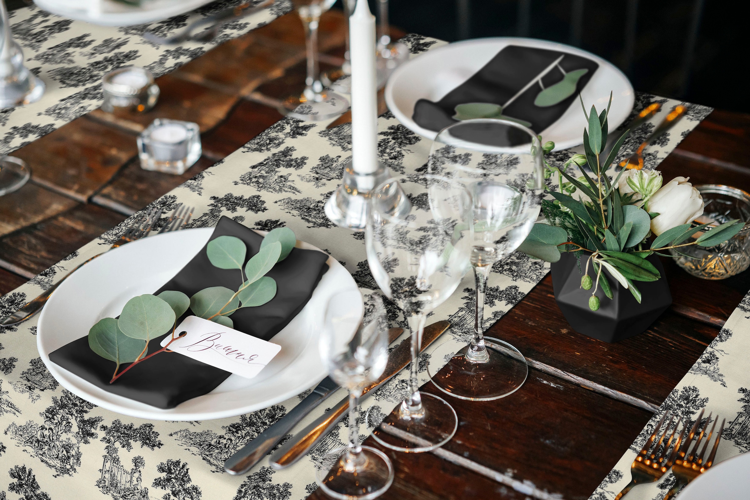 Adam Tischläufer »Good Old Days« GOTS organic,zertifiziert durch CERES 0242Made in Germany