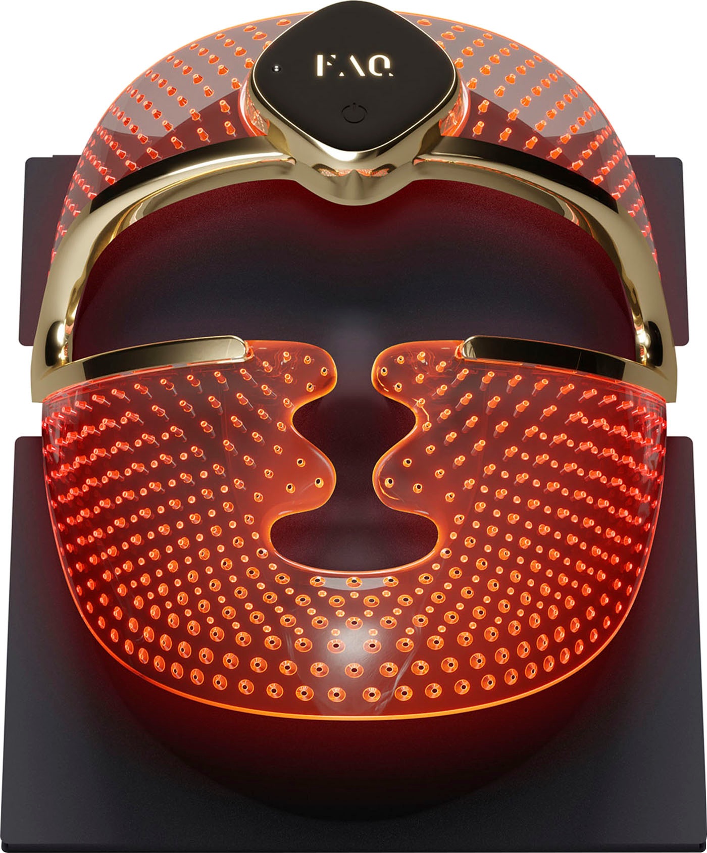 Faq Kosmetikbehandlungsgerät »202 Smart Silicone LED Face Mask« LED Gesichtsmaske mit 8 Farben in farblos