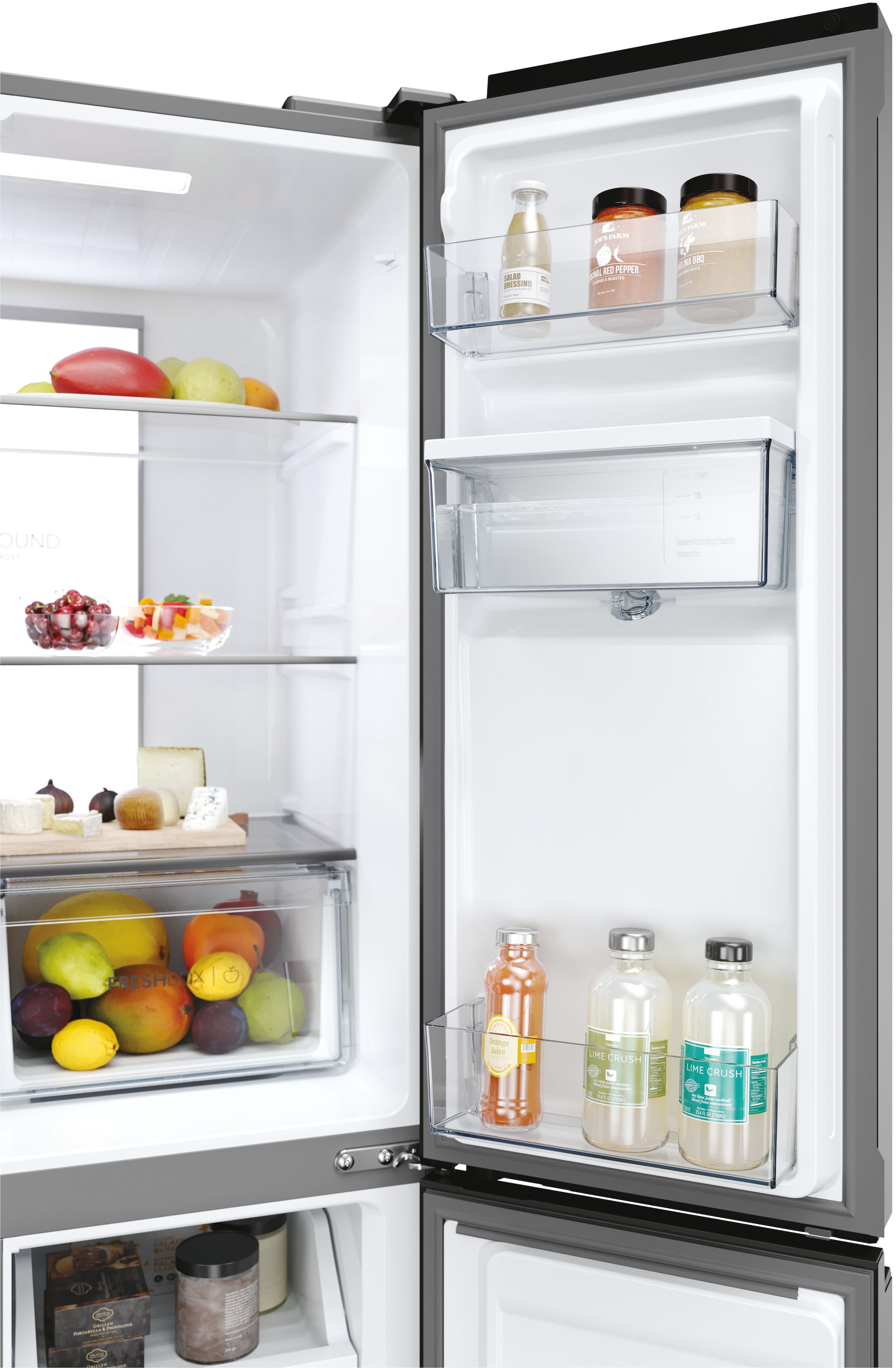 Haier Multi Door »HCR7818DWPT«, 182 cm hoch, 83 cm breit, Wasserdispenser, Humidity Zone