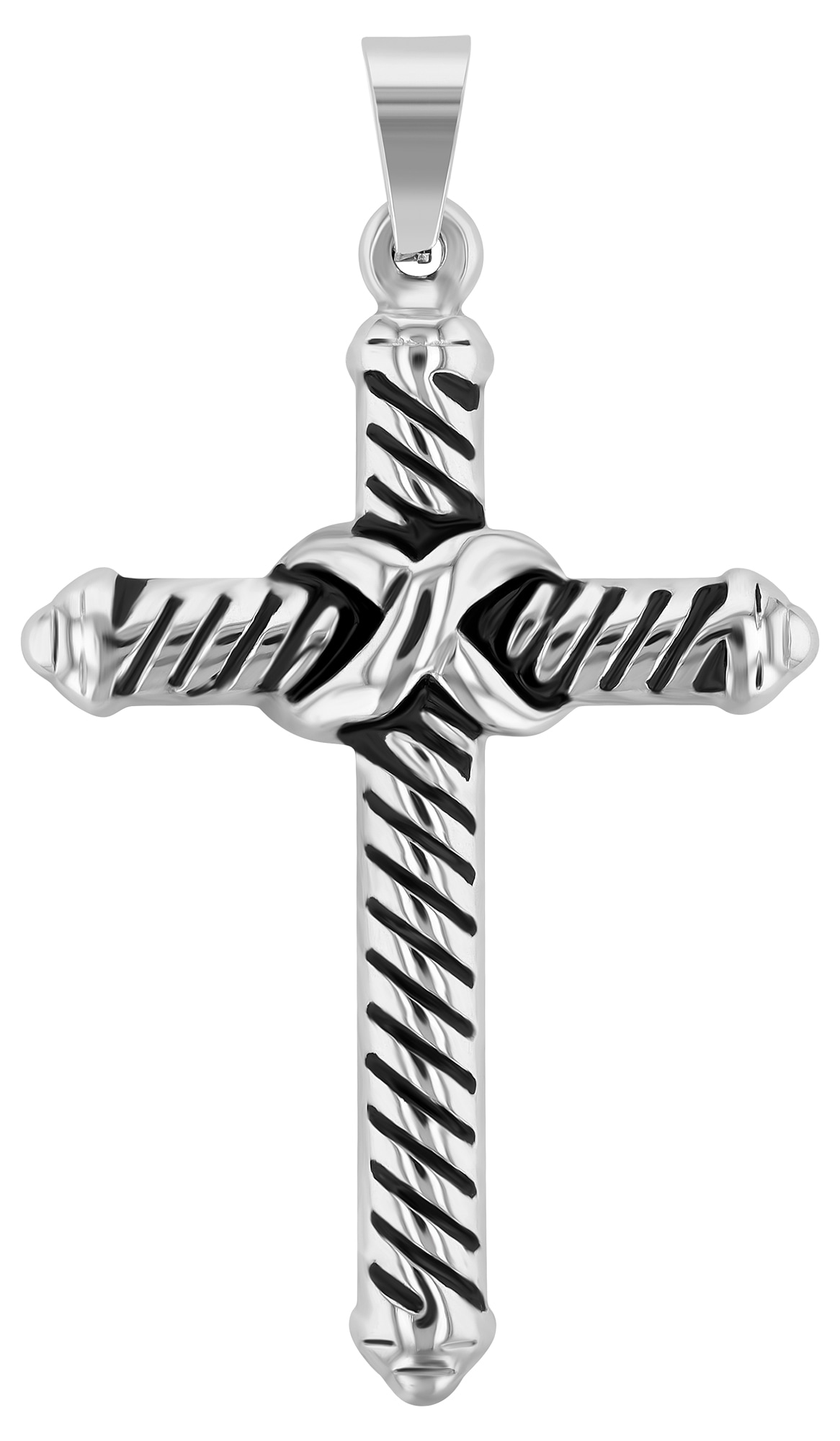 Adelia´s Kettenanhänger »Unisex Anhänger ¿ Unendlichkeitszeichen Gravuranhänger aus Edelstahl«