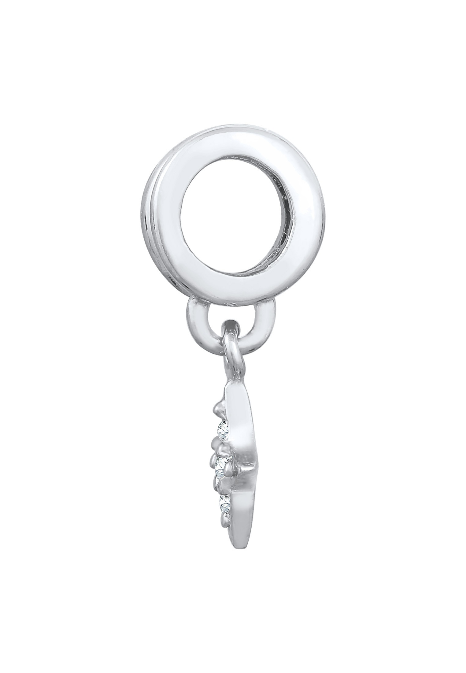 Nenalina Perlenanhänger »Charm Bead Stern Star 925 Silber, mit Kristallen von Swarovski®«