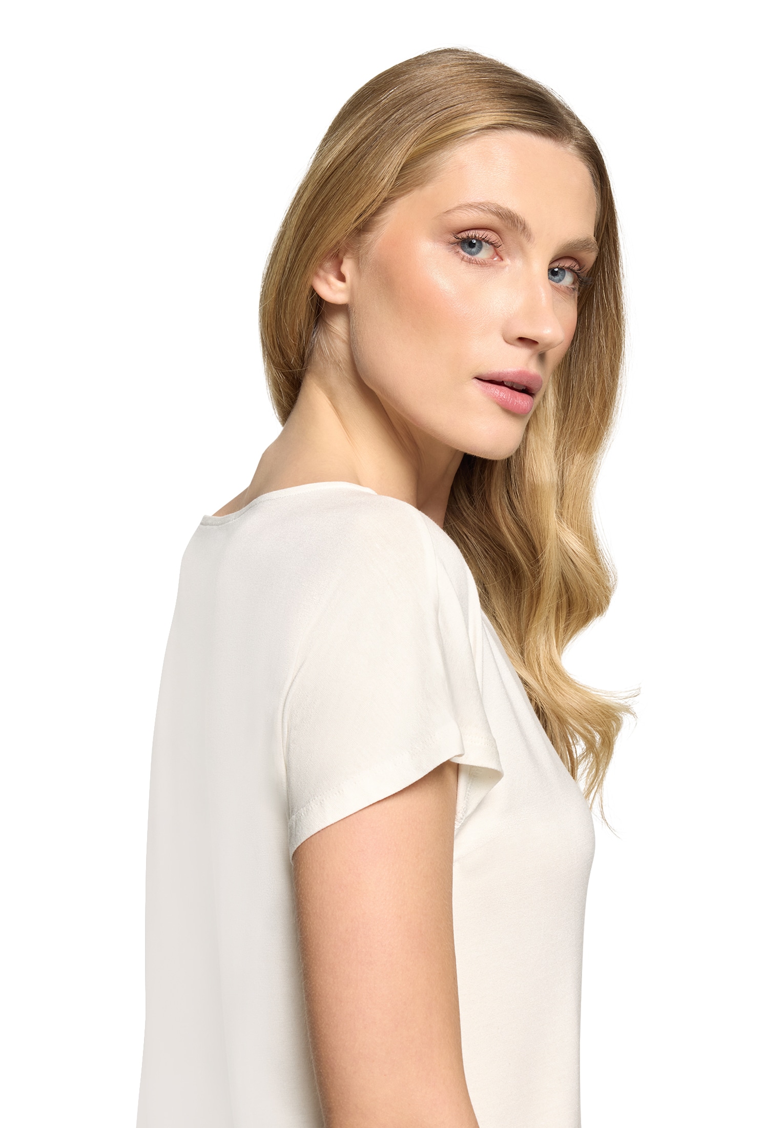 Betty Barclay Rundhalsshirt »Basic Shirt mit U-Boot-Ausschnitt«