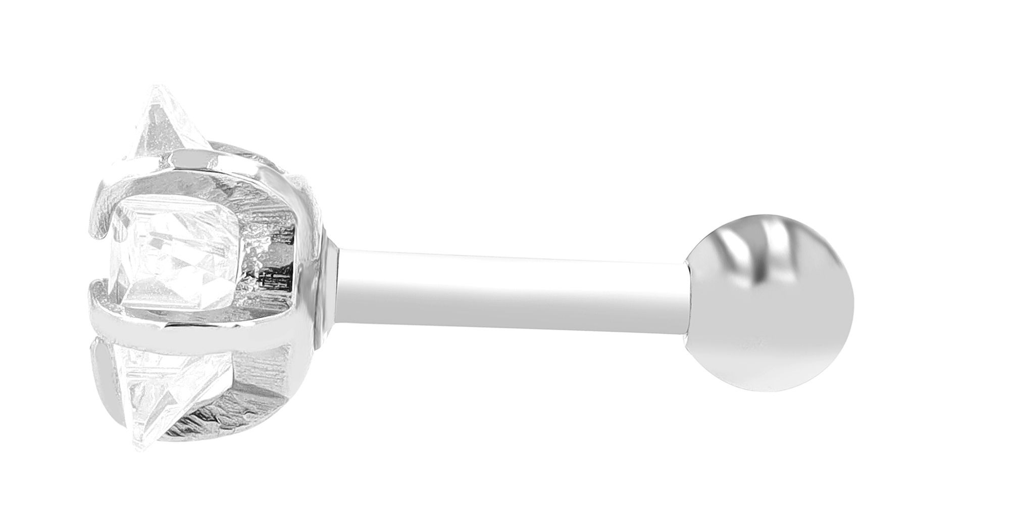 Adelia´s Paar Ohrstecker »Damen Ohrringe ¿ Ohrstecker aus Edelstahl«